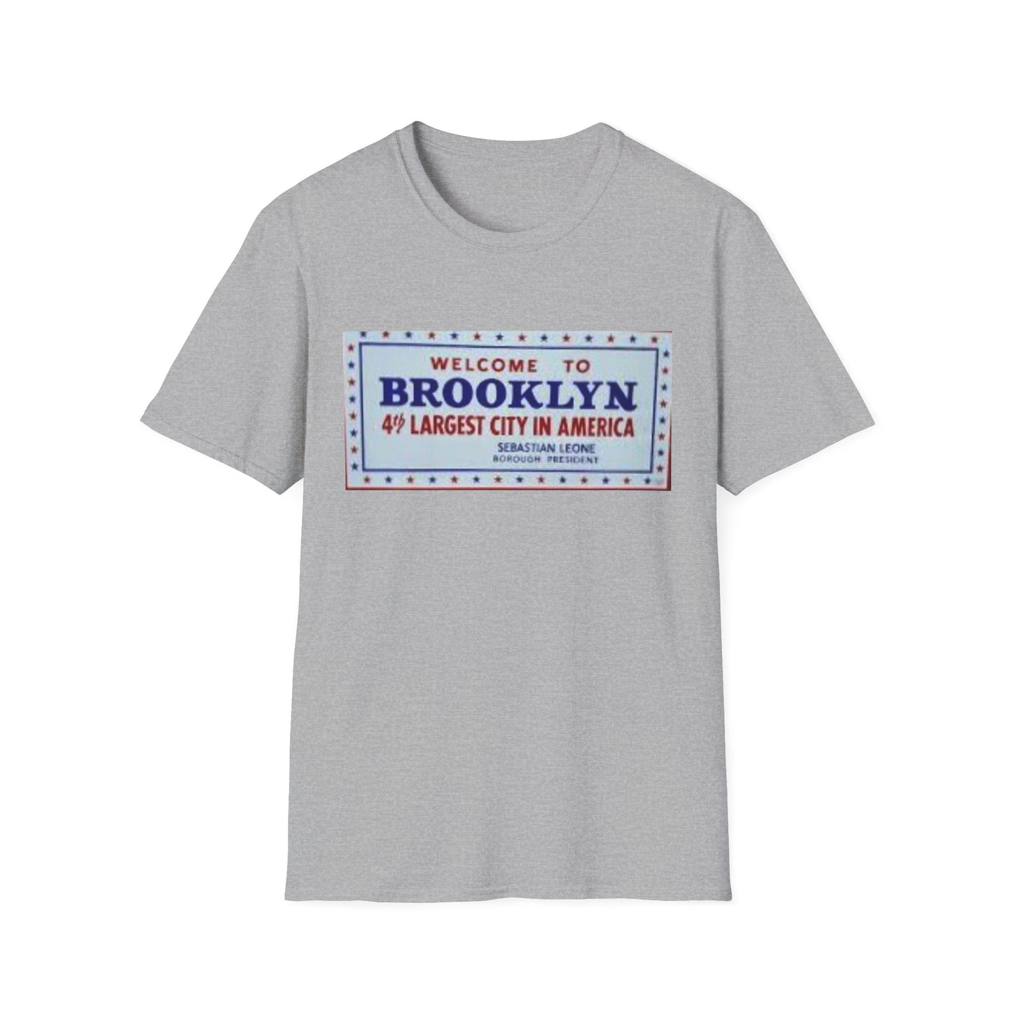 RETRO VINTAGE WELCOME TO BROOKLYNN NY Unisex Softstyle T-Shirt