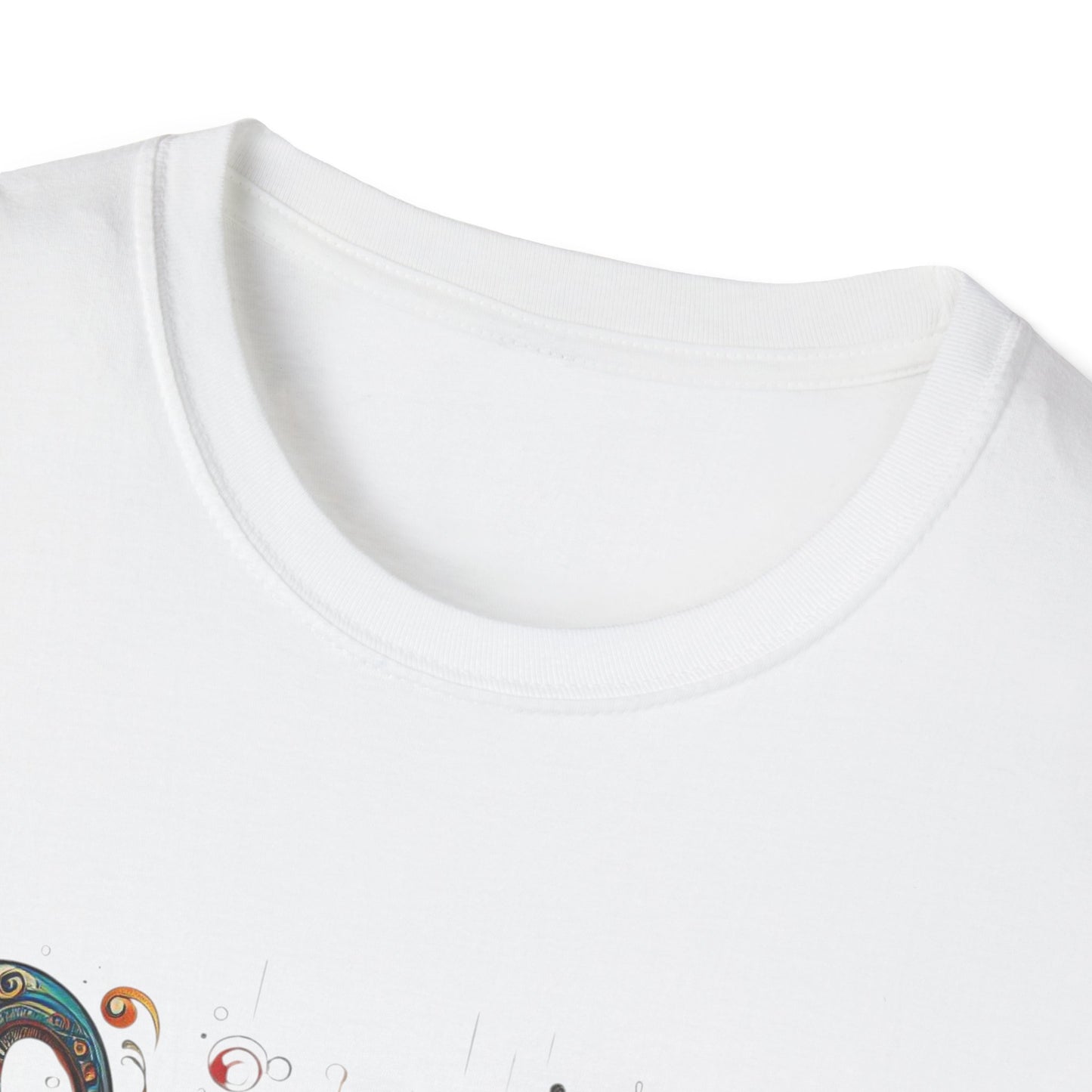 Angie Stone inspired Colorful Artistic Floral Unisex T-Shirt - Graphic Tee for Art Lovers