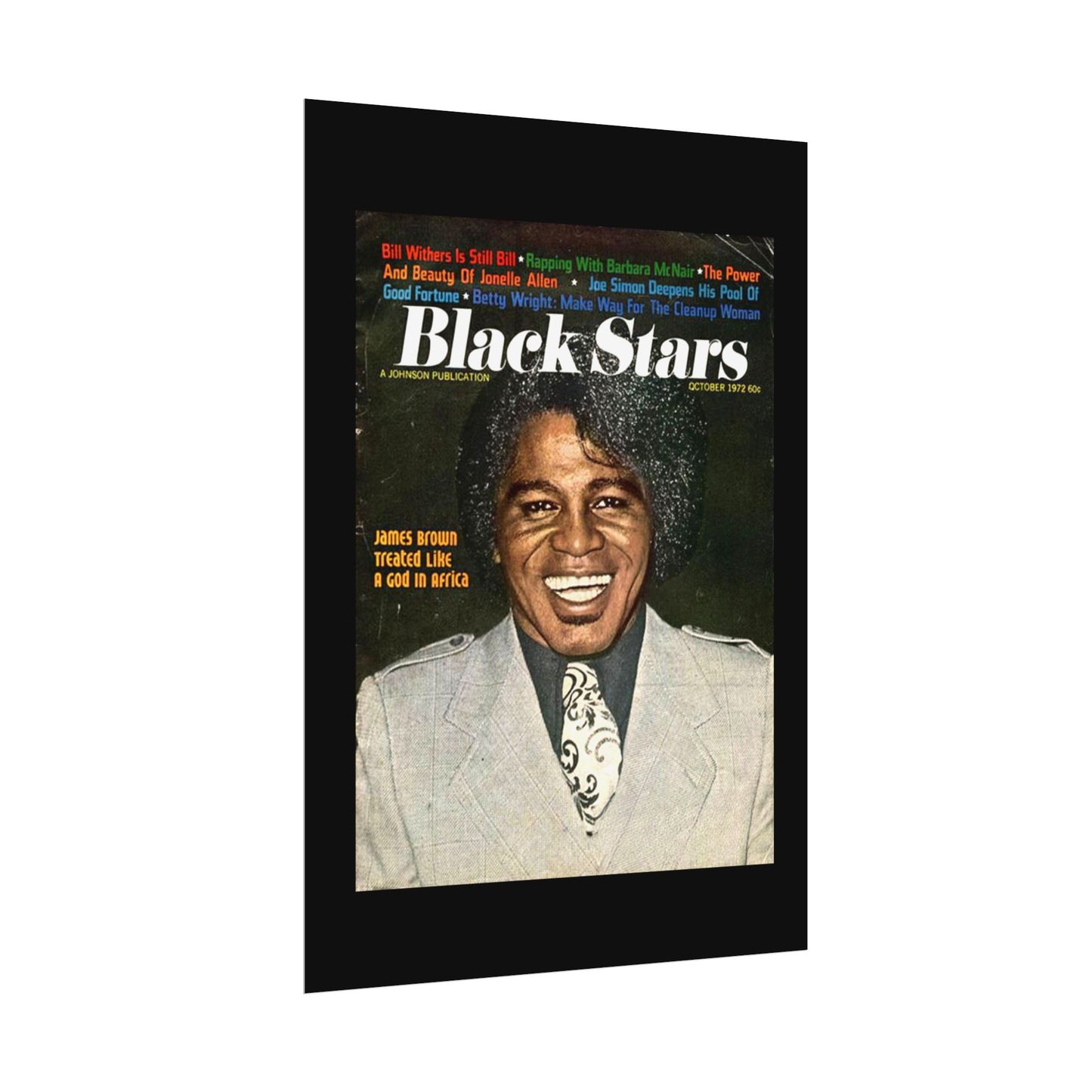 Rolled Posters - JAMES BROWN