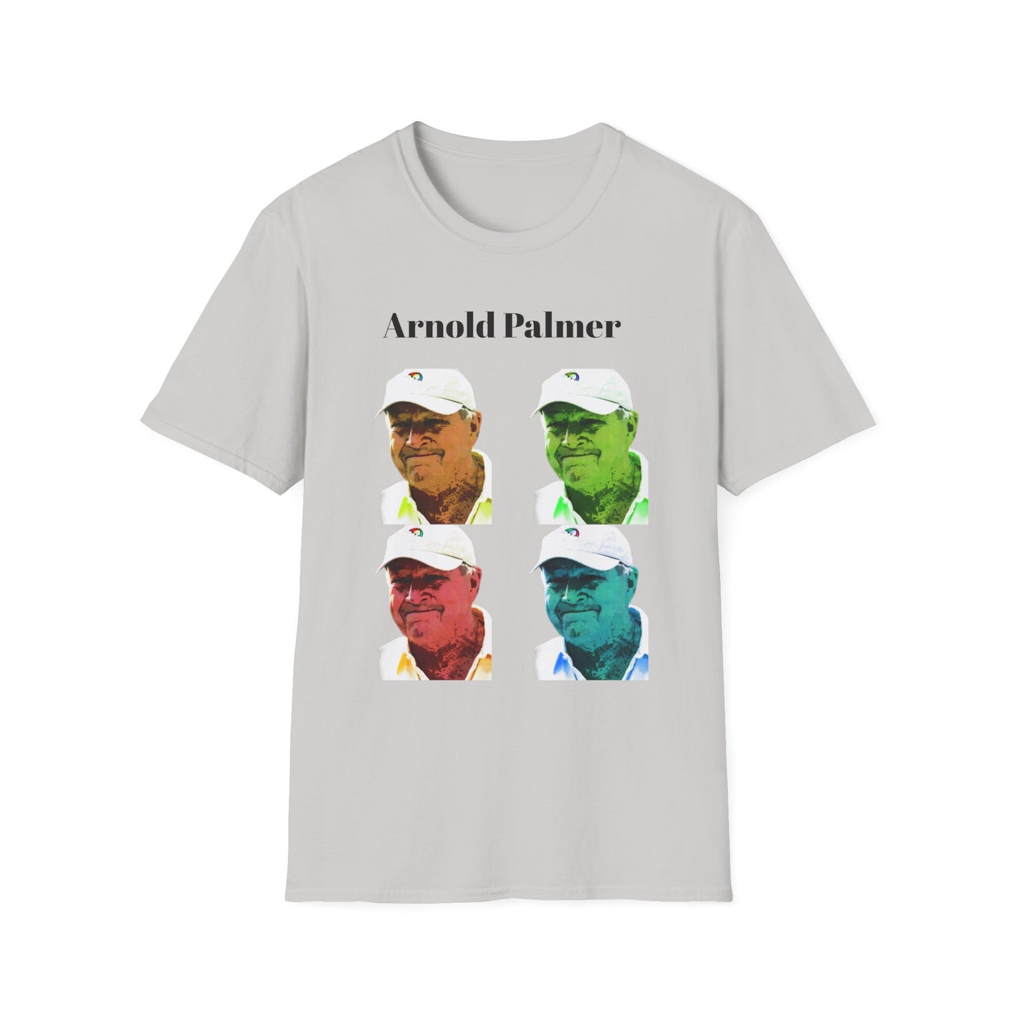 Arnold Palmer Andy Warhol Style Pop Art Unisex Softstyle T-Shirt
