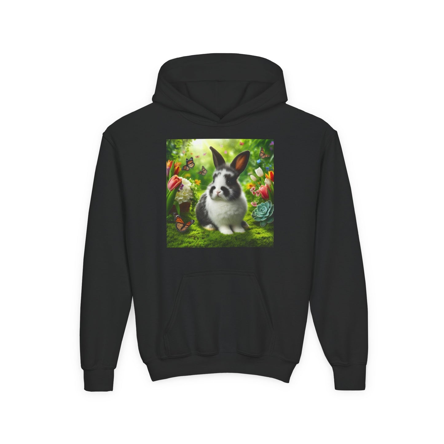 Dutch Rabbit Youth Heavy Blend Hooded Sweatshirt