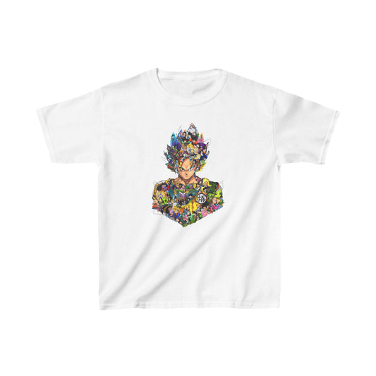 Kids T-Shirt Dragon Ball Z Universe Montage Tee 100% Cotton
