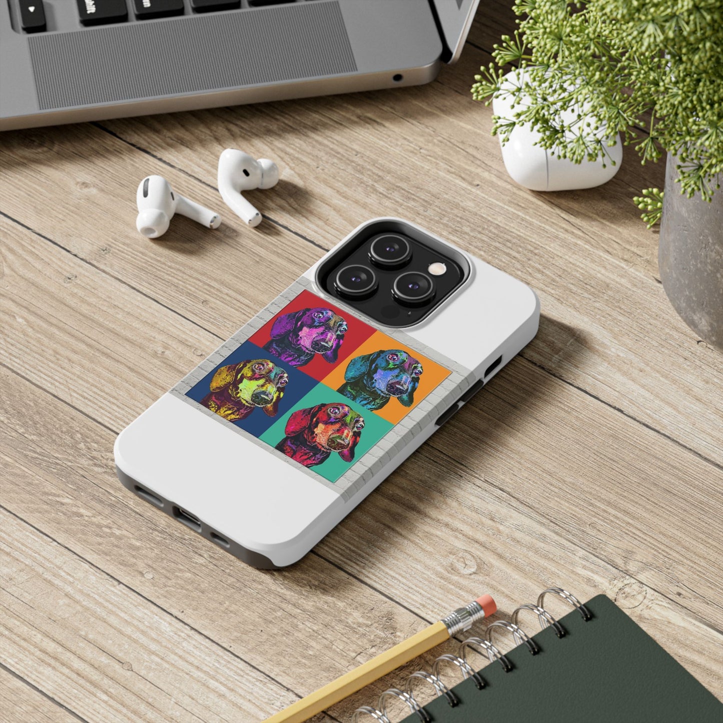 Andy Warhol Custom POP ART Pet Dog Tough Phone Cases