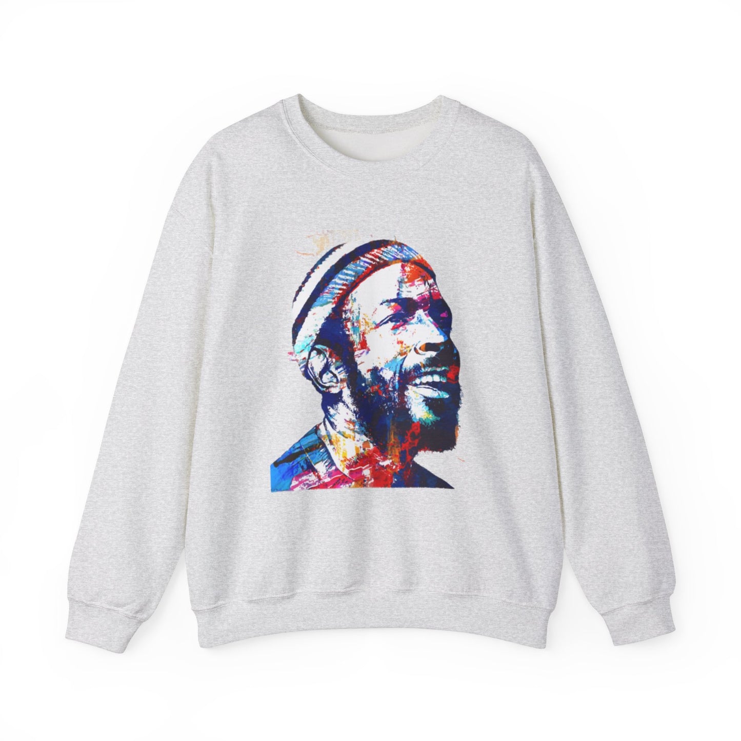 Marvin Gaye Abstract Paintings Unisex Heavy Blend™ Crewneck Sweatshirt