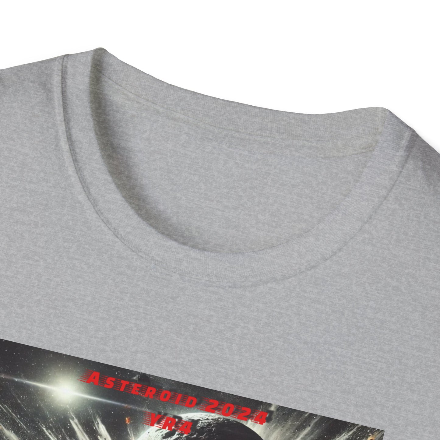 NASA Alert Asteroid 2024 YR4 May COLLIDE With The Moon  Unisex Softstyle T-Shirt