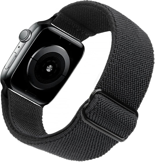Stretchy Watch Band Compatible for Apple Watch Band 45Mm 44Mm 42Mm Comfortable Adjustable Sport Band for Iwatch Series 7 6 5 4 SE 3 2 1 Women Men