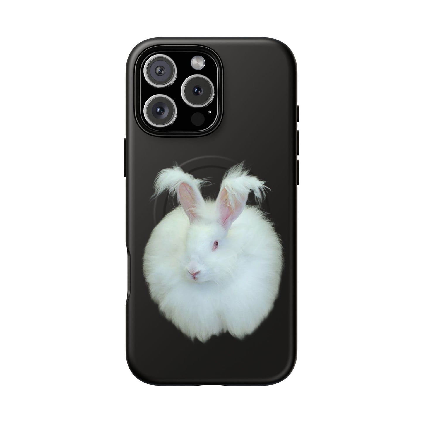 Angora Rabbit Tough Magnetic iPhone Cases