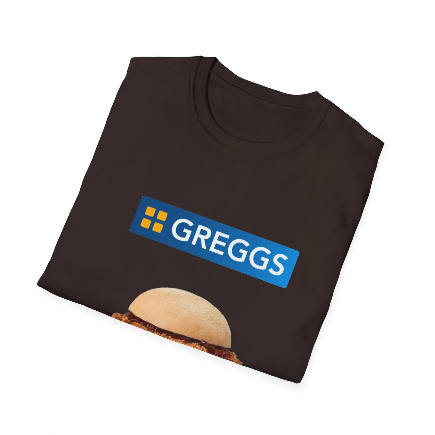 GREGGS Chicken Burger T-Shirt - Unisex Softstyle