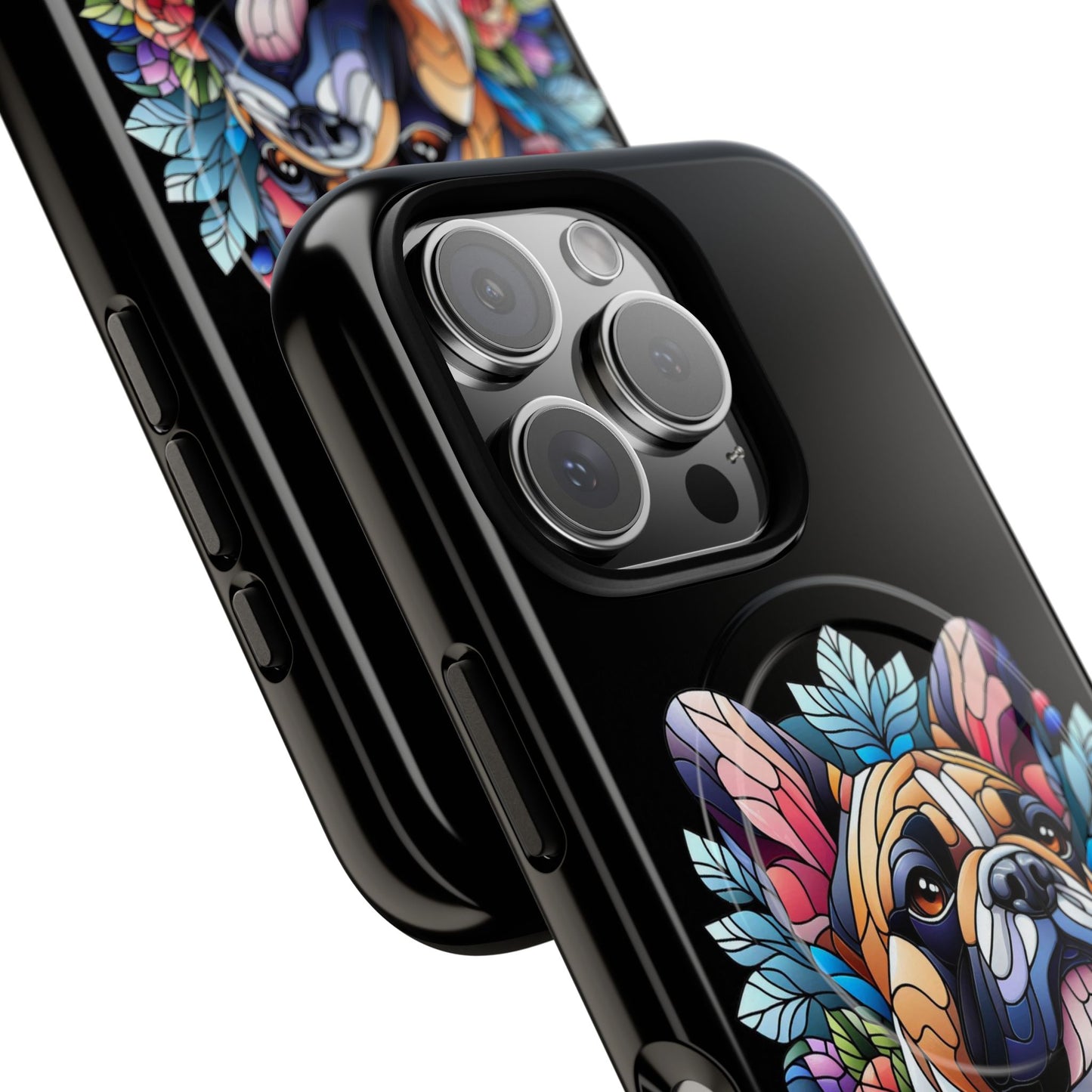 French Bulldog Stained Glass Tough Magnetic Cases