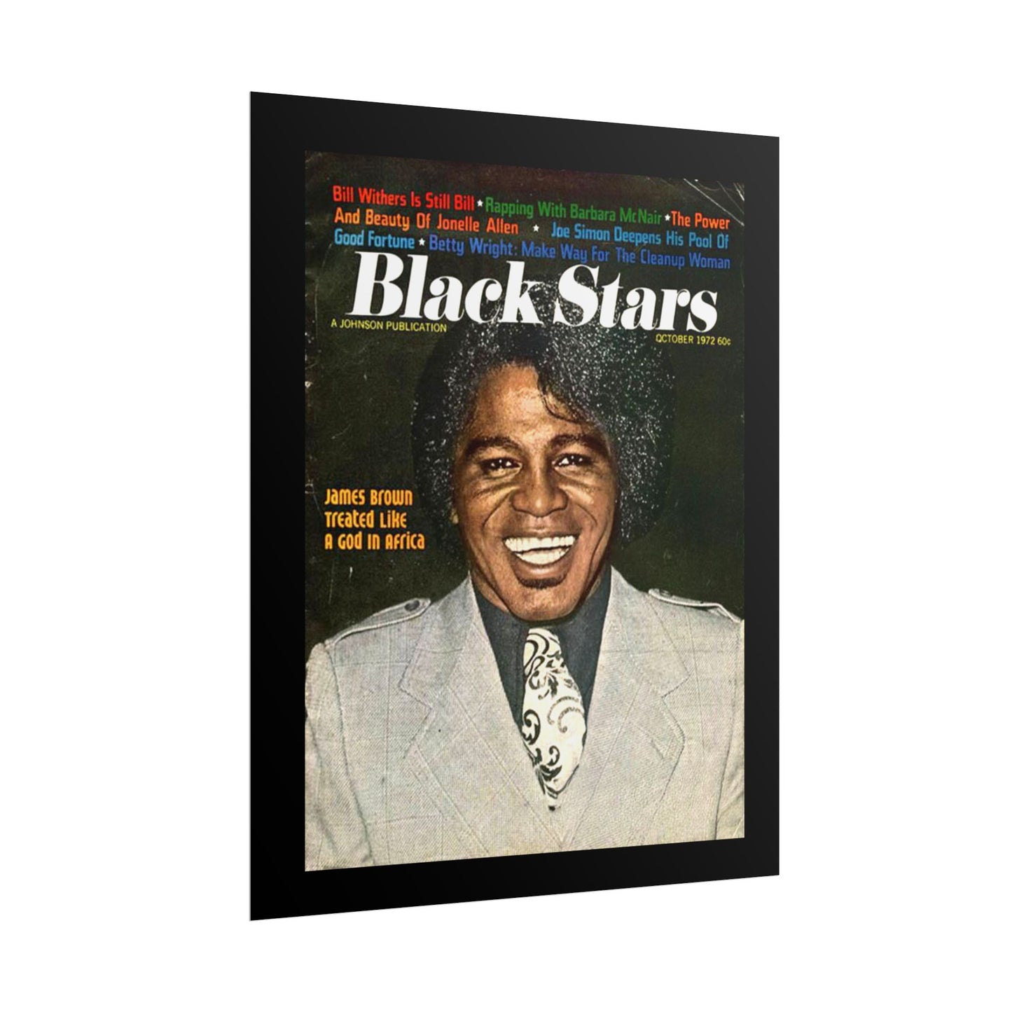 Rolled Posters - JAMES BROWN