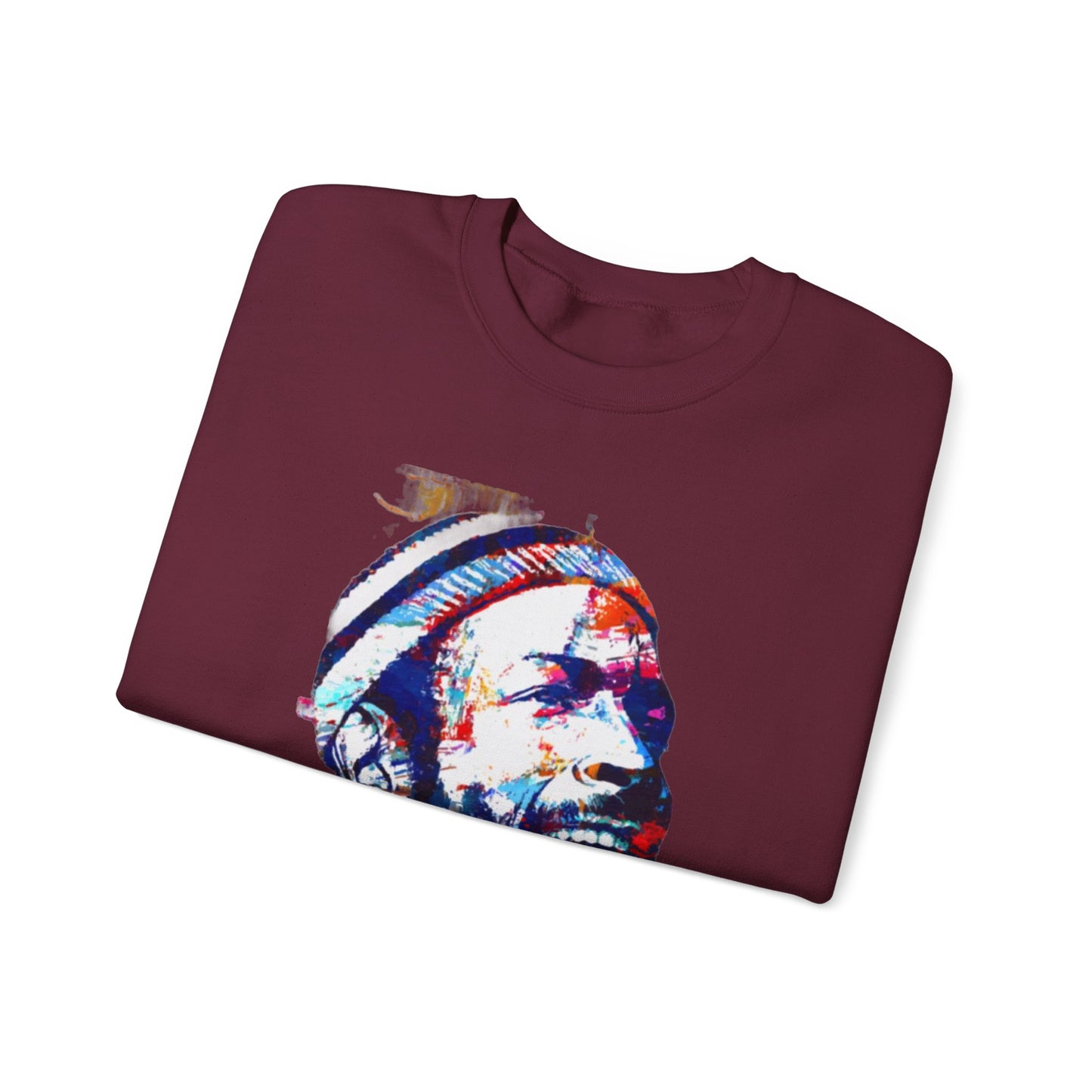 Marvin Gaye Abstract Paintings Unisex Heavy Blend™ Crewneck Sweatshirt