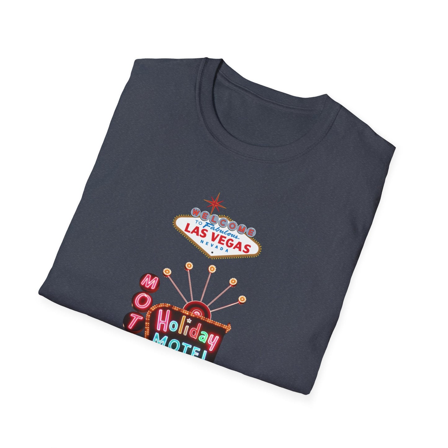 RETRO LAS VEGAS HOLIDAY HOTEL Unisex Softstyle T-Shirt