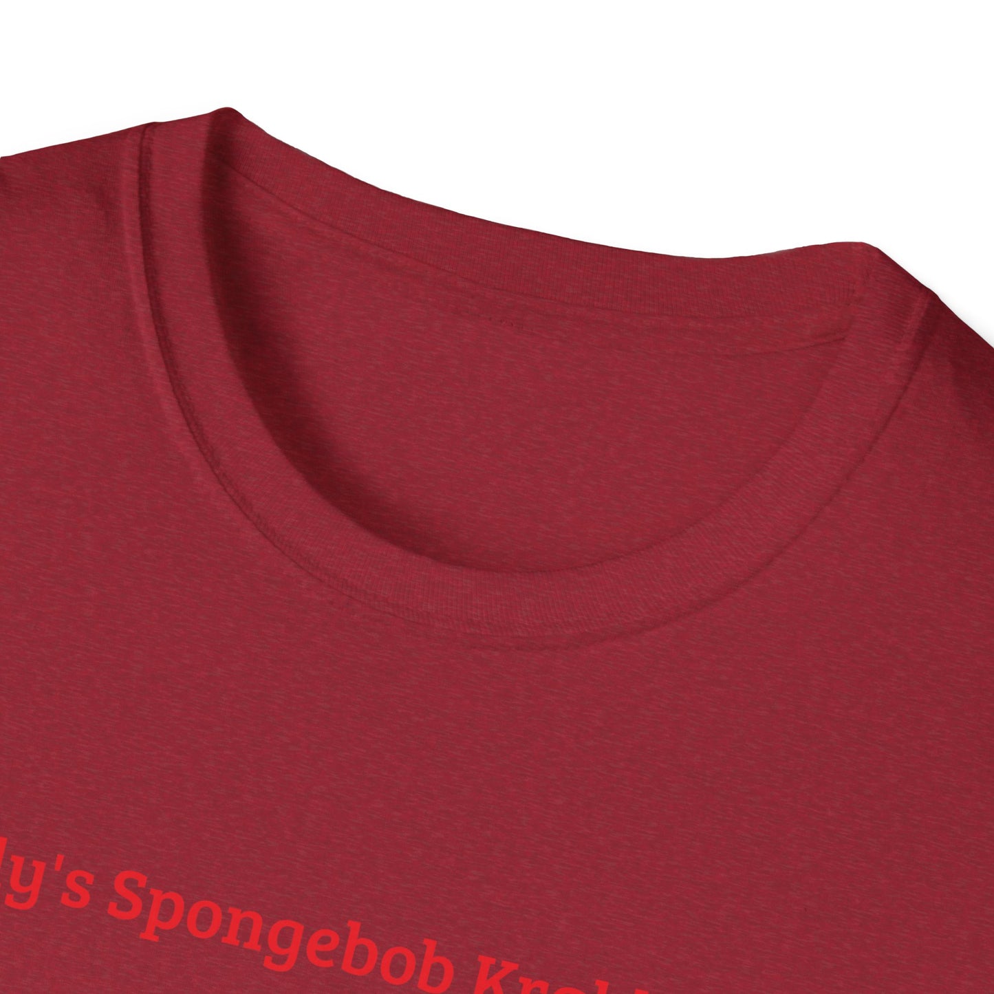 Wendy's Spongebob Krabby Patty Unisex Softstyle T-Shirt
