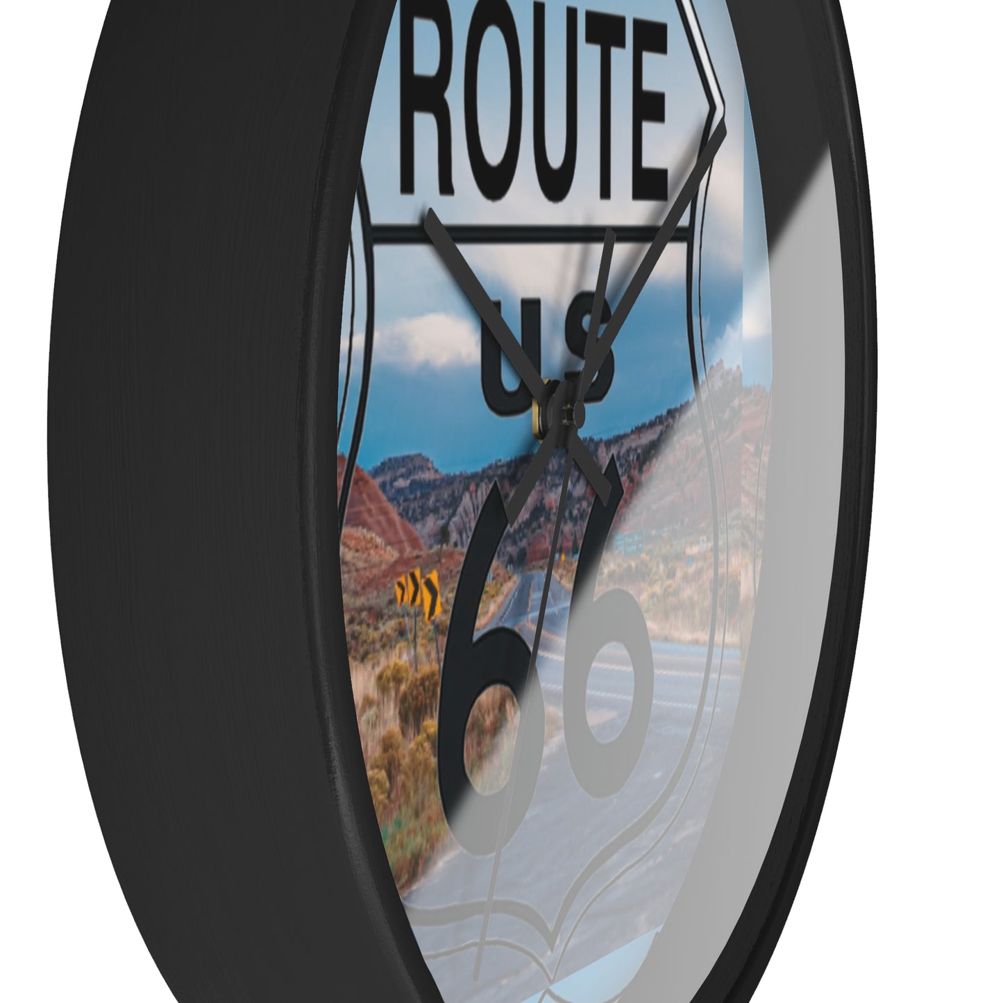 US ROUTE 66 HIGHWAY Wall Clock