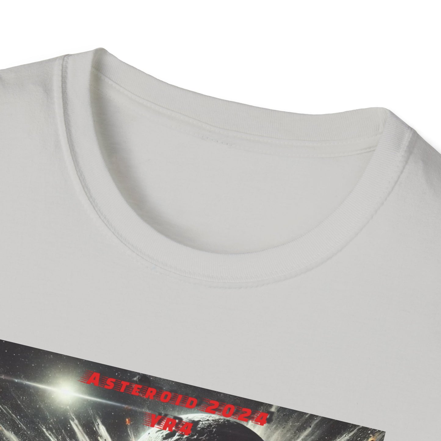 NASA Alert Asteroid 2024 YR4 May COLLIDE With The Moon  Unisex Softstyle T-Shirt