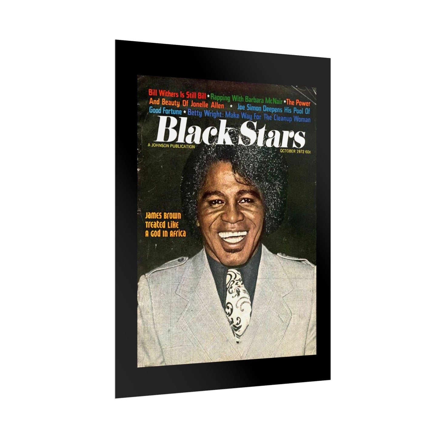 Rolled Posters - JAMES BROWN