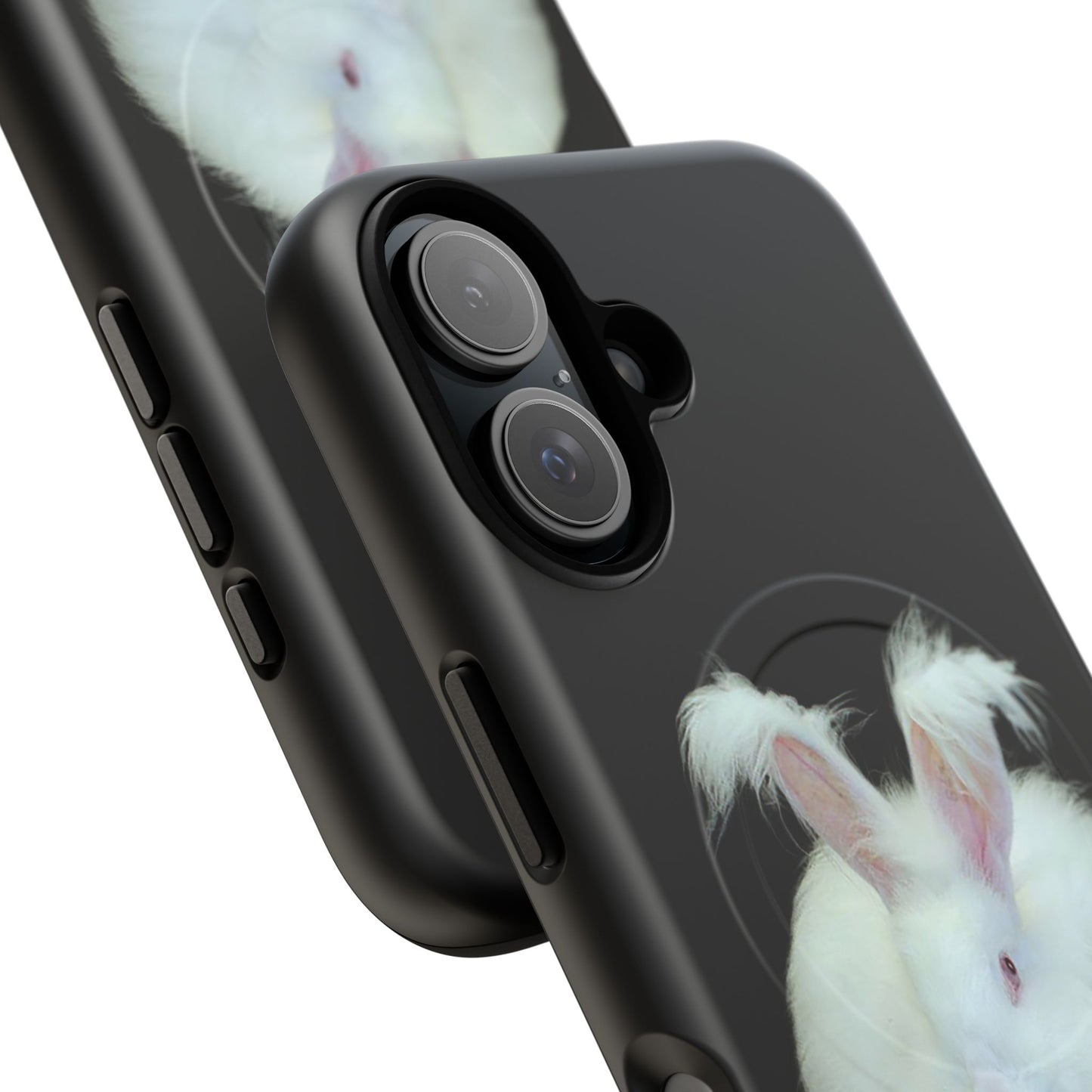 Angora Rabbit Tough Magnetic iPhone Cases