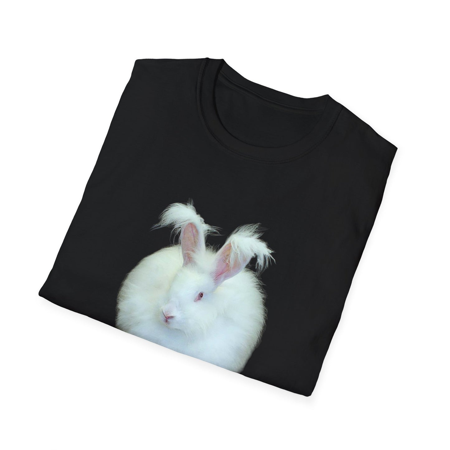 Angora Rabbit Unisex Softstyle T-Shirt
