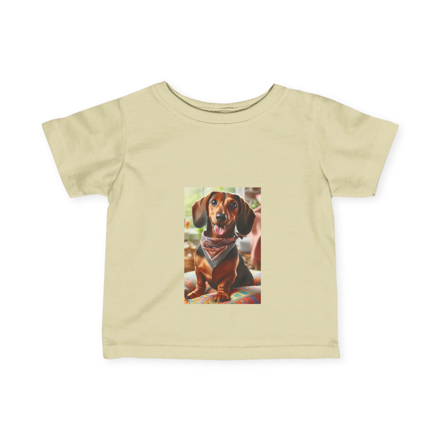 Dachshund design Infant Fine Jersey Tee