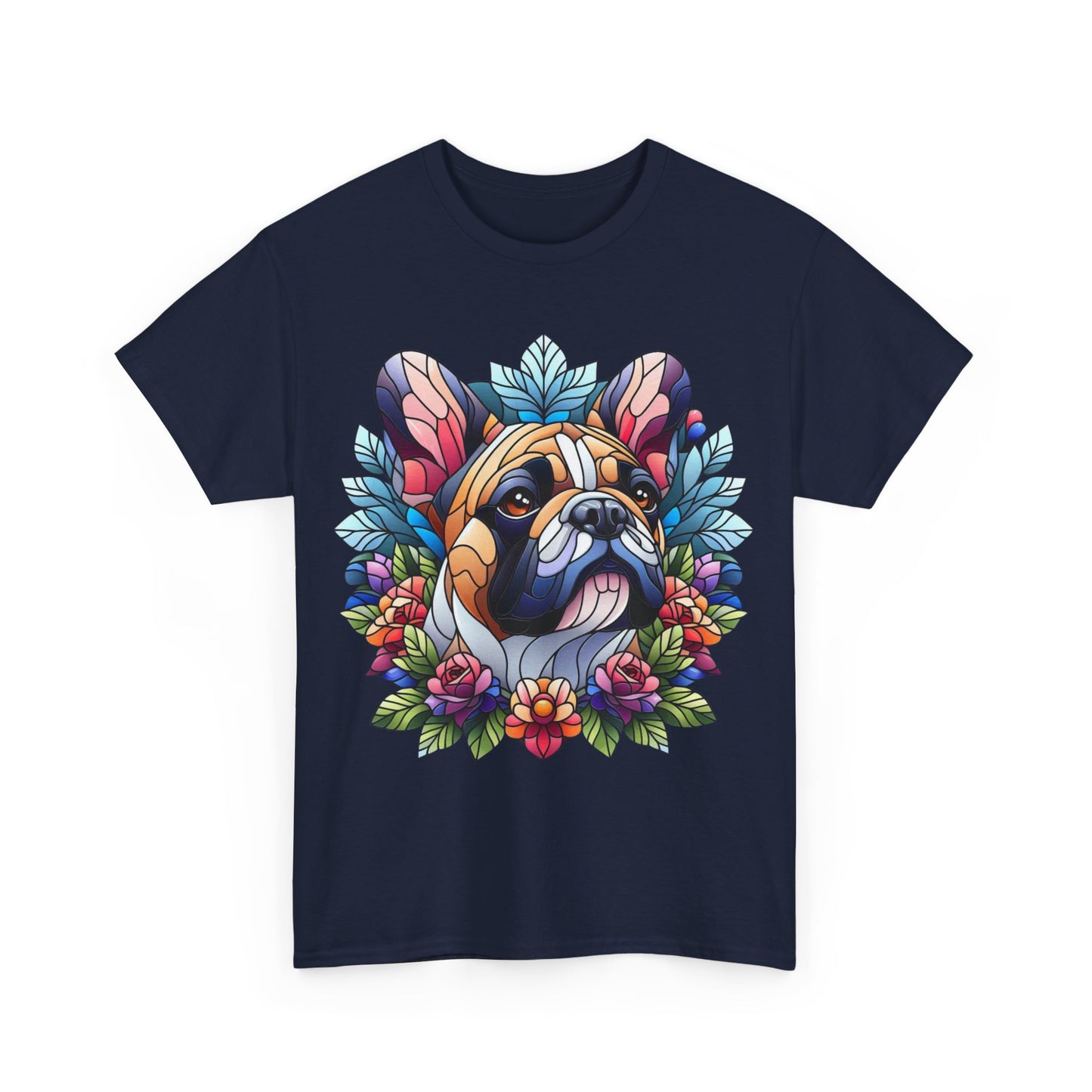 French Bulldog Unisex Heavy Cotton Tee
