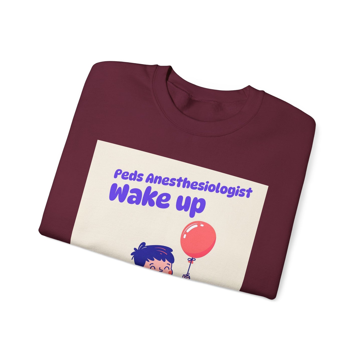 Pediatrics Peds Anesthesiologist Crewneck Sweatshirt