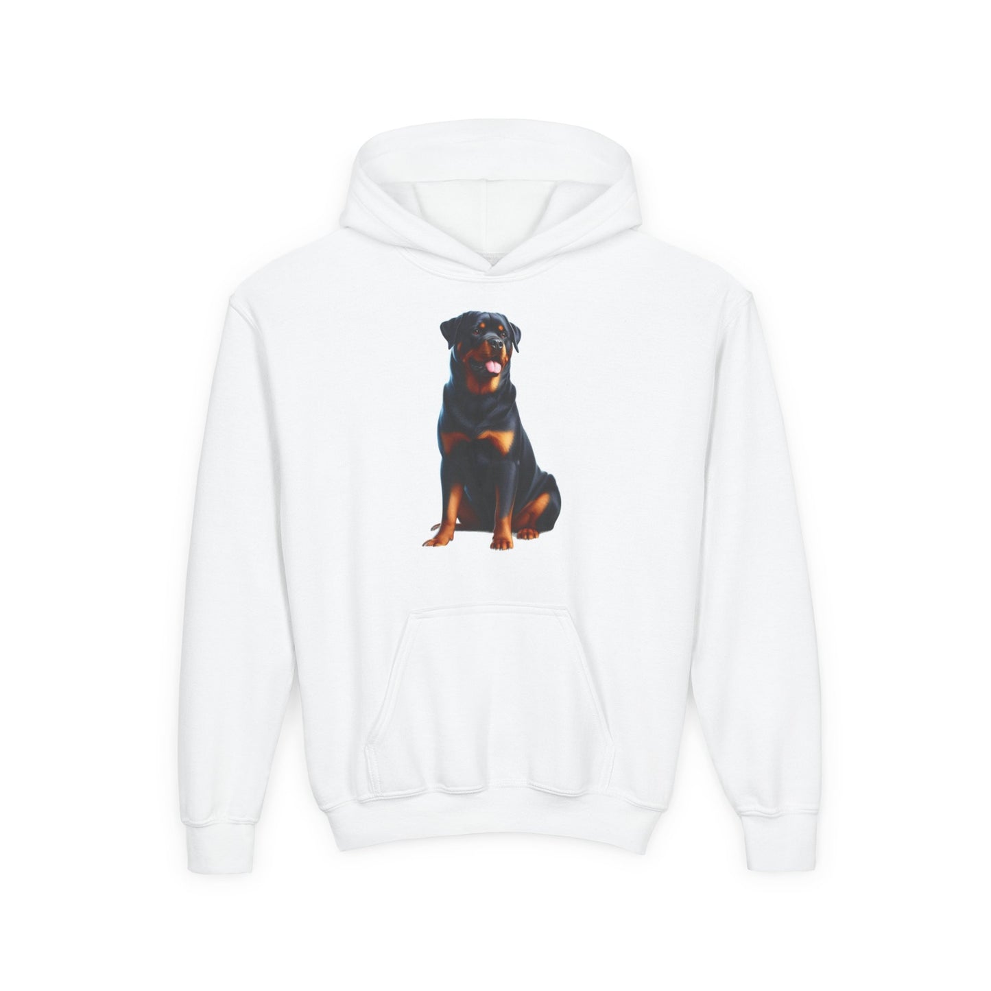 Rottweiler Youth Heavy Blend Hooded Sweatshirt