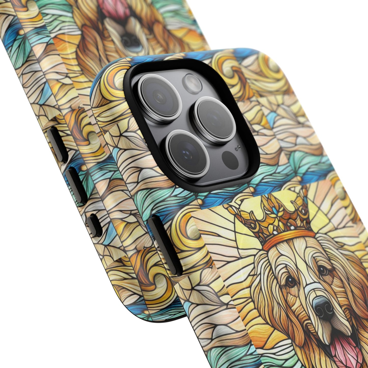 Magnetic Phone Case - Golden Retriever Dog Design