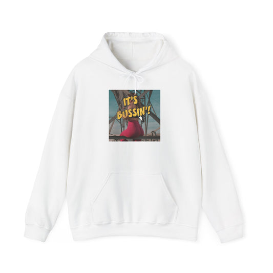 IT'S BUSSIN BOOTY Unisex Heavy Blend™ Hooded Sweatshirt