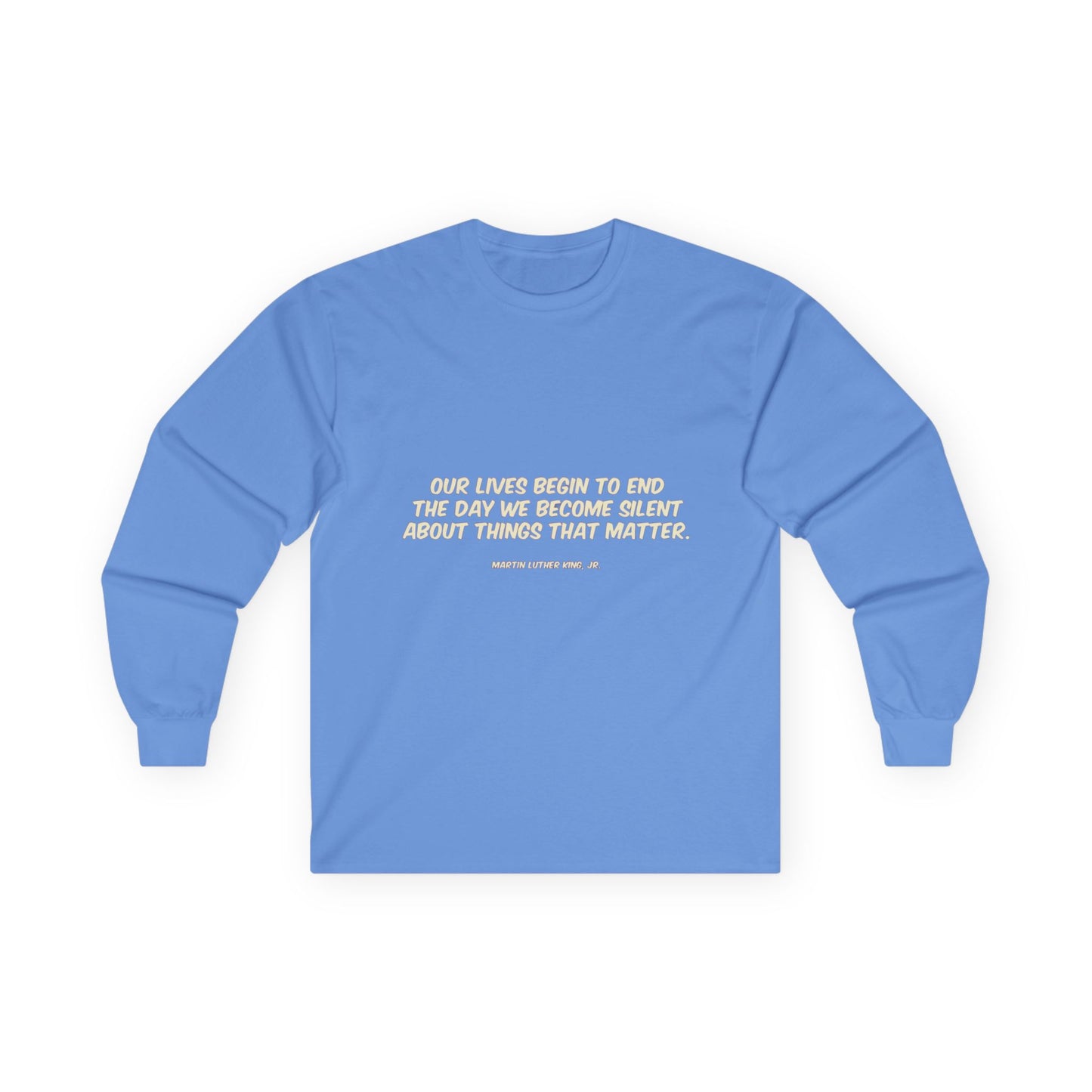 Anti-Sexual Assault Unisex Long Sleeve Tee