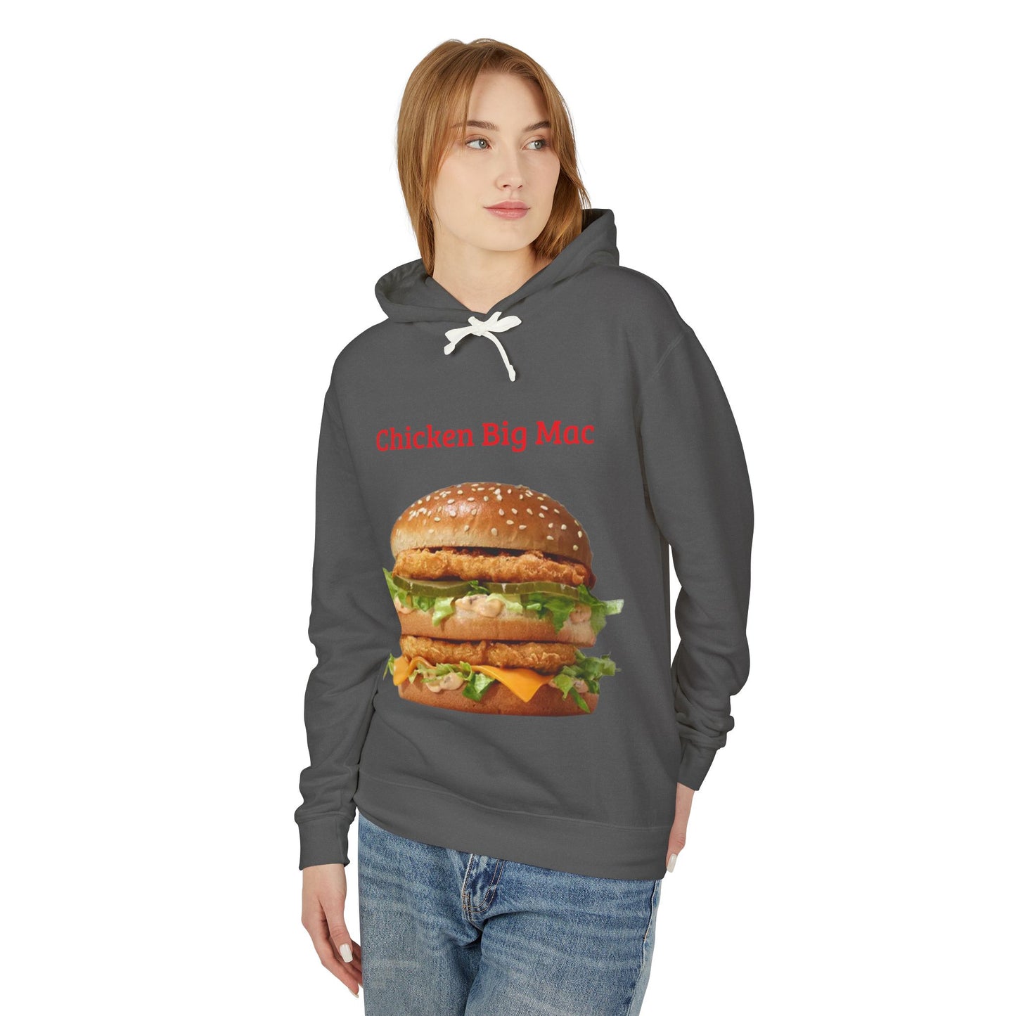 Chicken Big Mac Unisex Hooded Hoodie Sweatshirt
