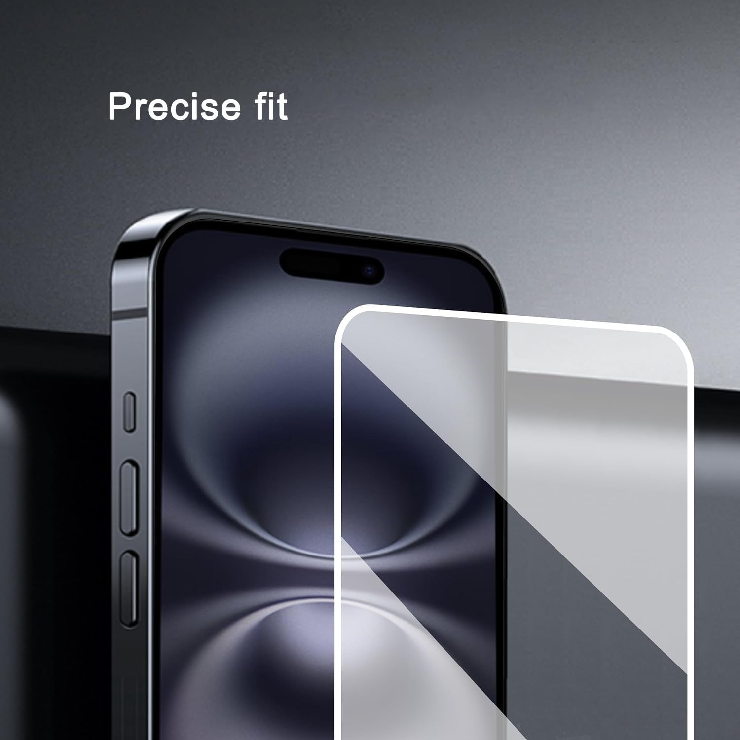 3 Pack Screen Protector for Iphone 16 [6.1 Inch] + 3 Pack Camera Lens Protector with Installation Frame,Case Friendly Tempered Glass Film,[9H Hardness] - HD [6 Pack]