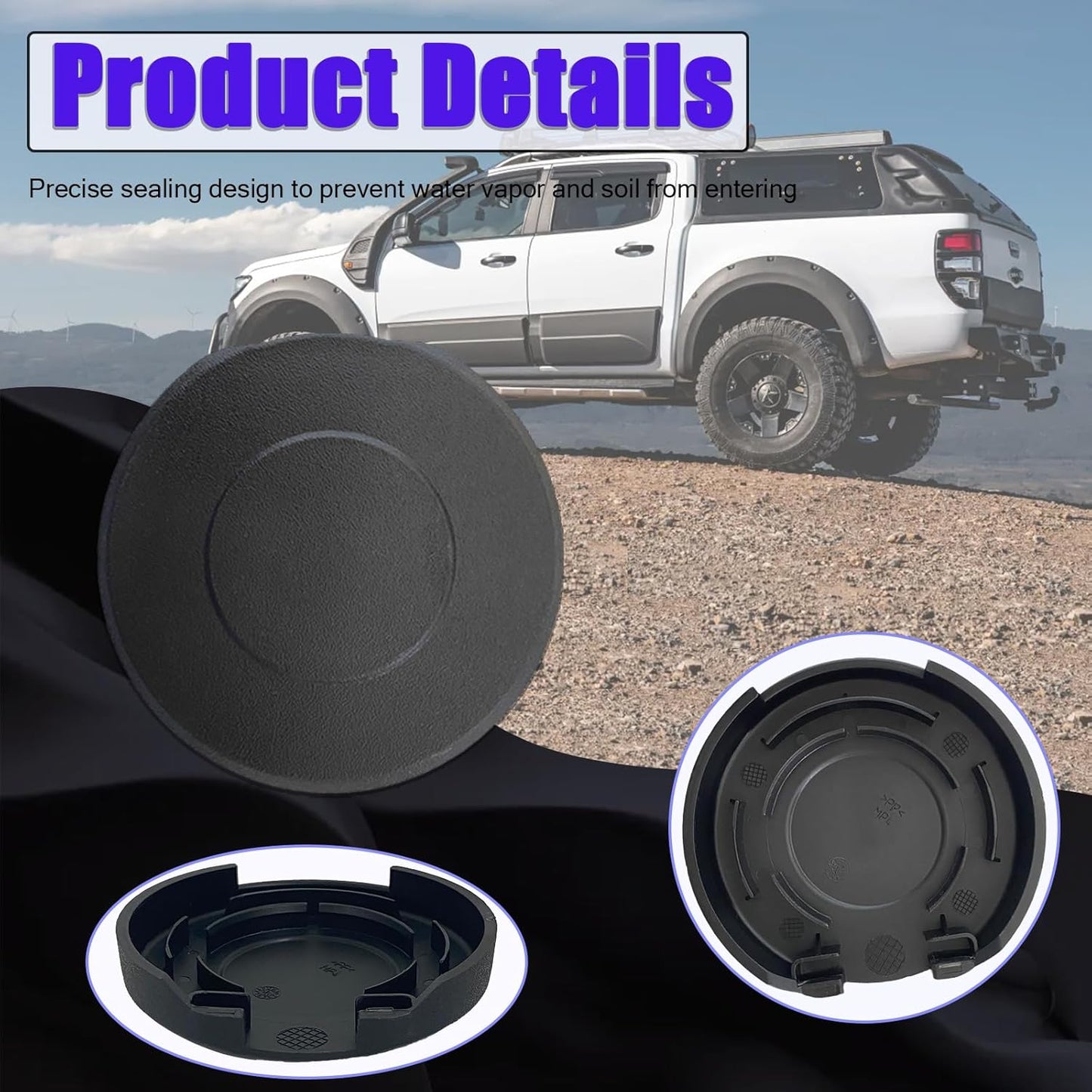Spare Tire Hoist Cover Compatible with Ford F-Series Chevrolet Silverado GMC Sierra and More
