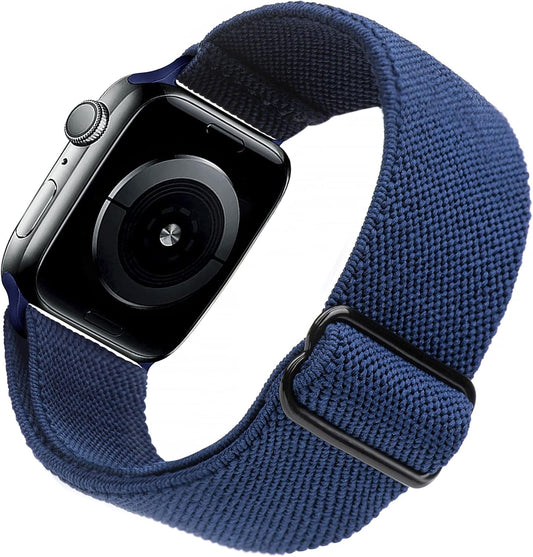 Stretchy Watch Band Compatible for Apple Watch Band 45Mm 44Mm 42Mm Comfortable Adjustable Sport Band for Iwatch Series 7 6 5 4 SE 3 2 1 Women Men