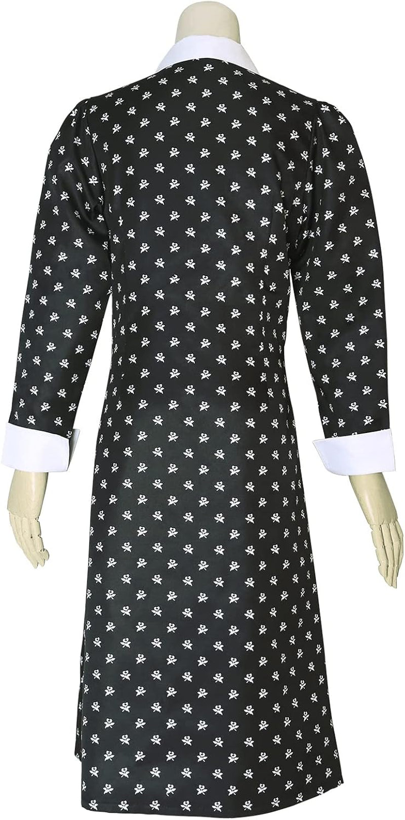 Wednesday Addams Costume Women Dress Halloween Girls Cosplay Outfits