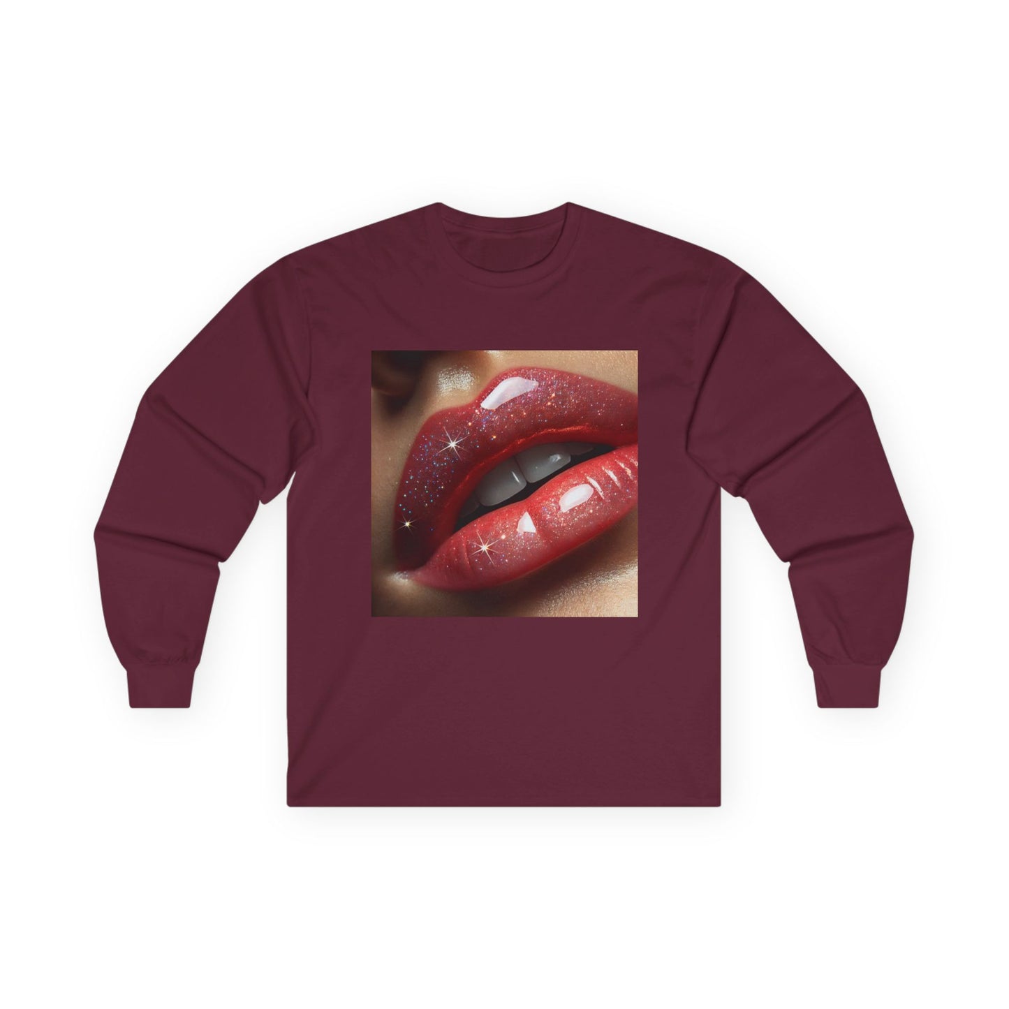 Red Rosmar Lip Gloss Unisex Tee