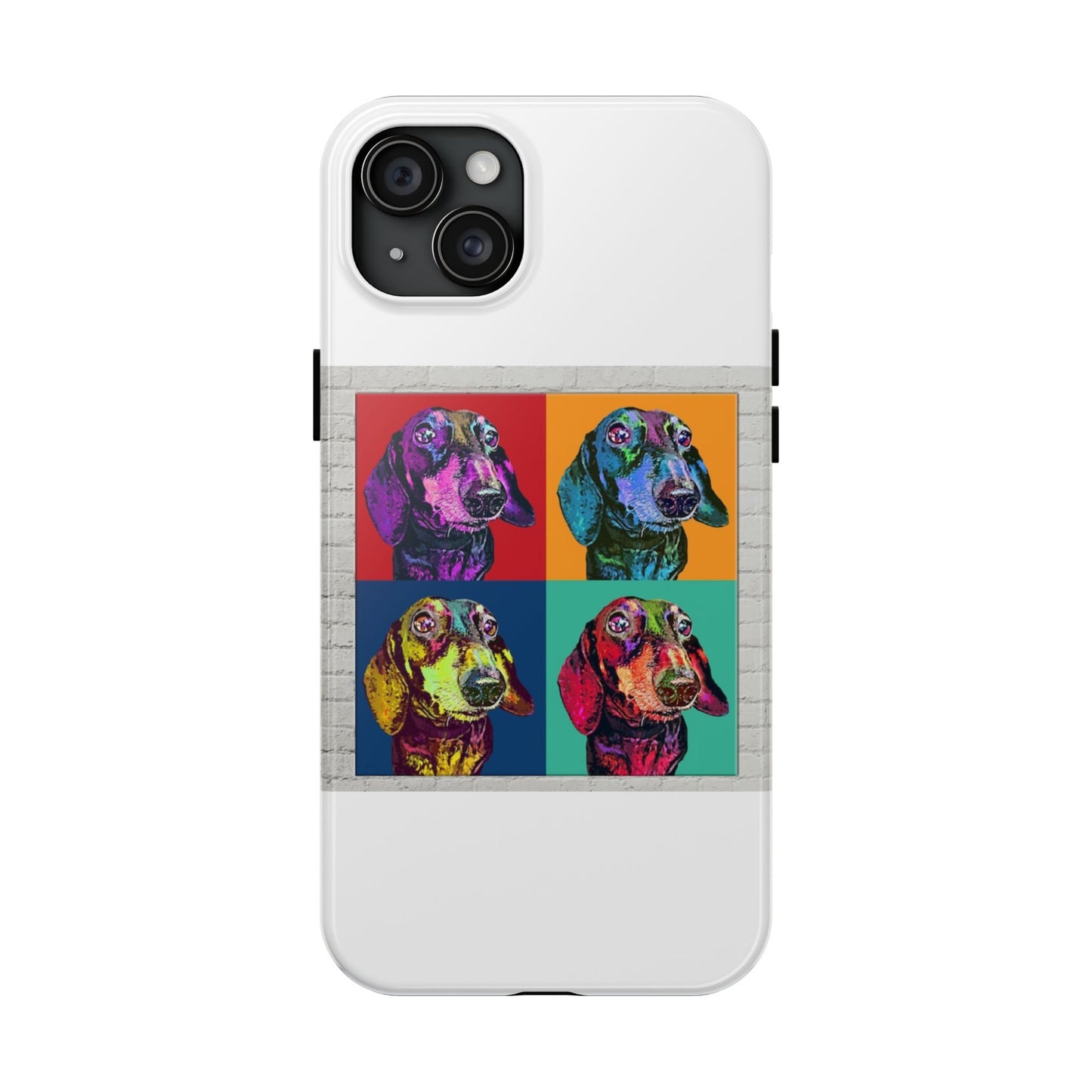 Andy Warhol Custom POP ART Pet Dog Tough Phone Cases