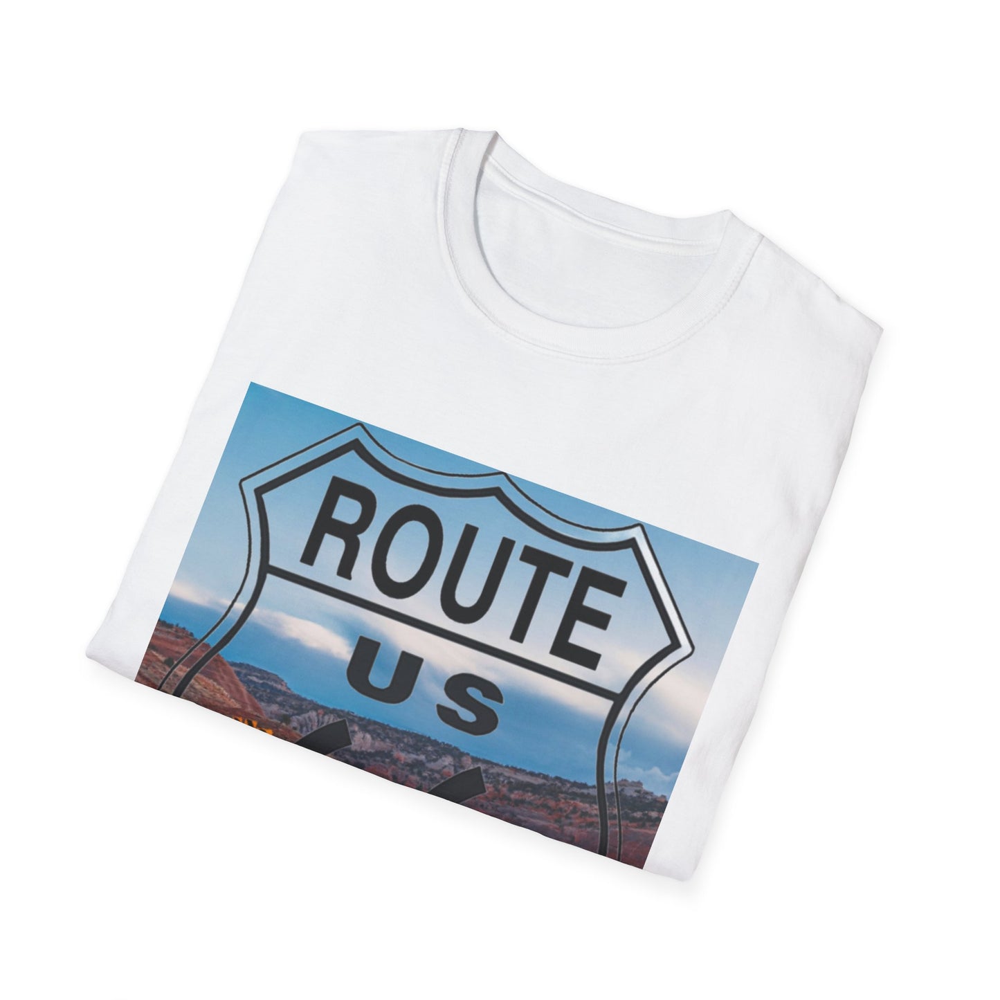 ROUTE 66 HIGHWAY T-Shirt - Retro Travel Tee