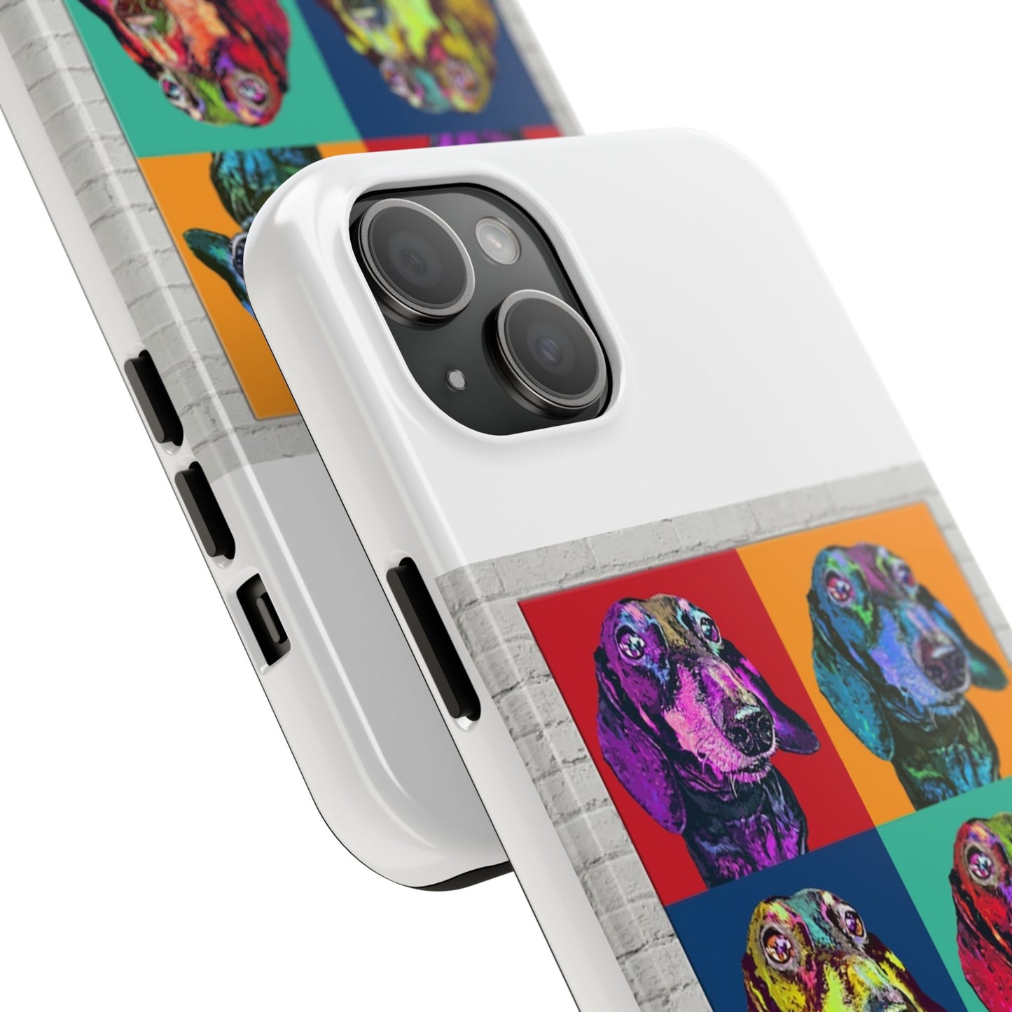 Andy Warhol Custom POP ART Pet Dog Tough Phone Cases