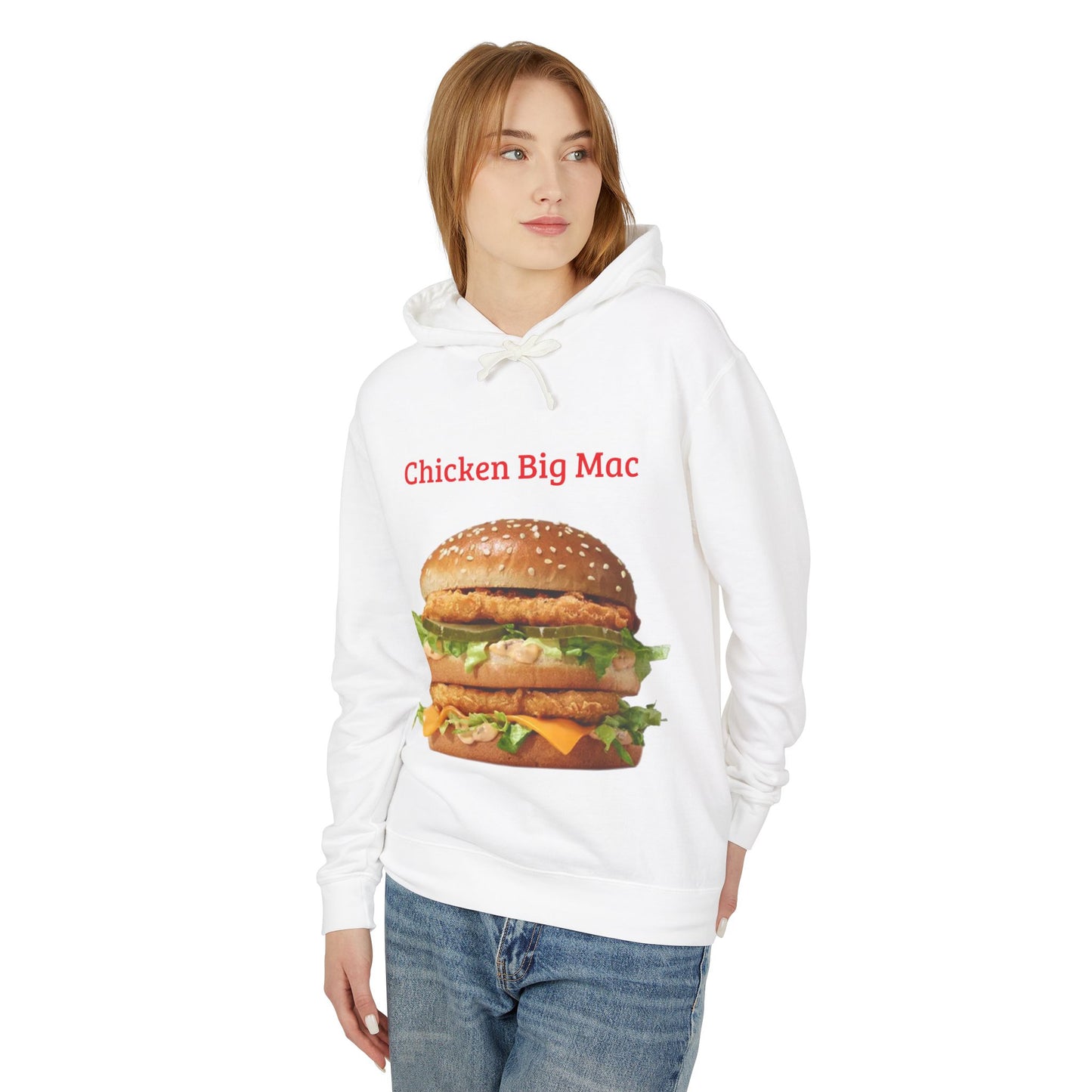 Chicken Big Mac Unisex Hooded Hoodie Sweatshirt