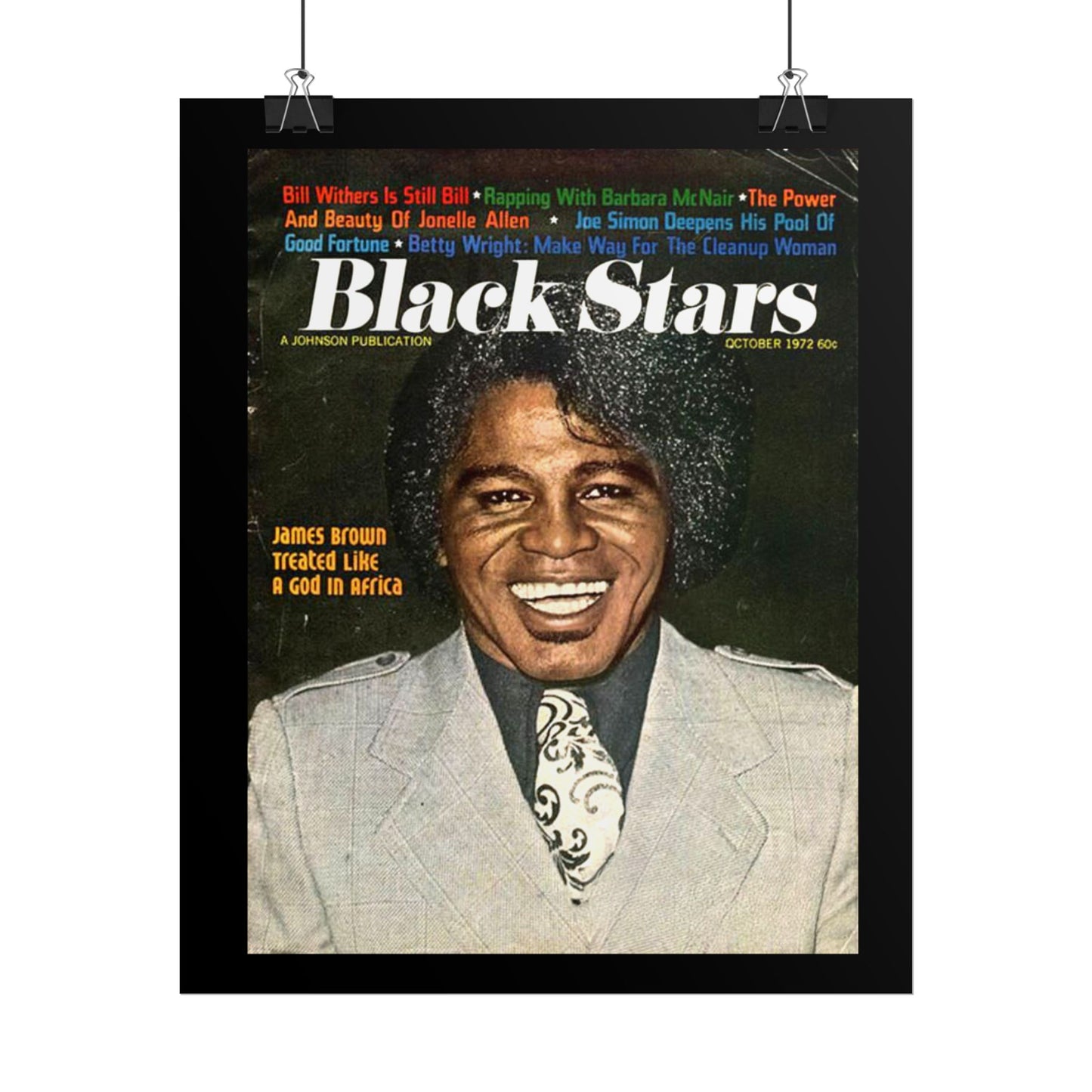 Rolled Posters - JAMES BROWN