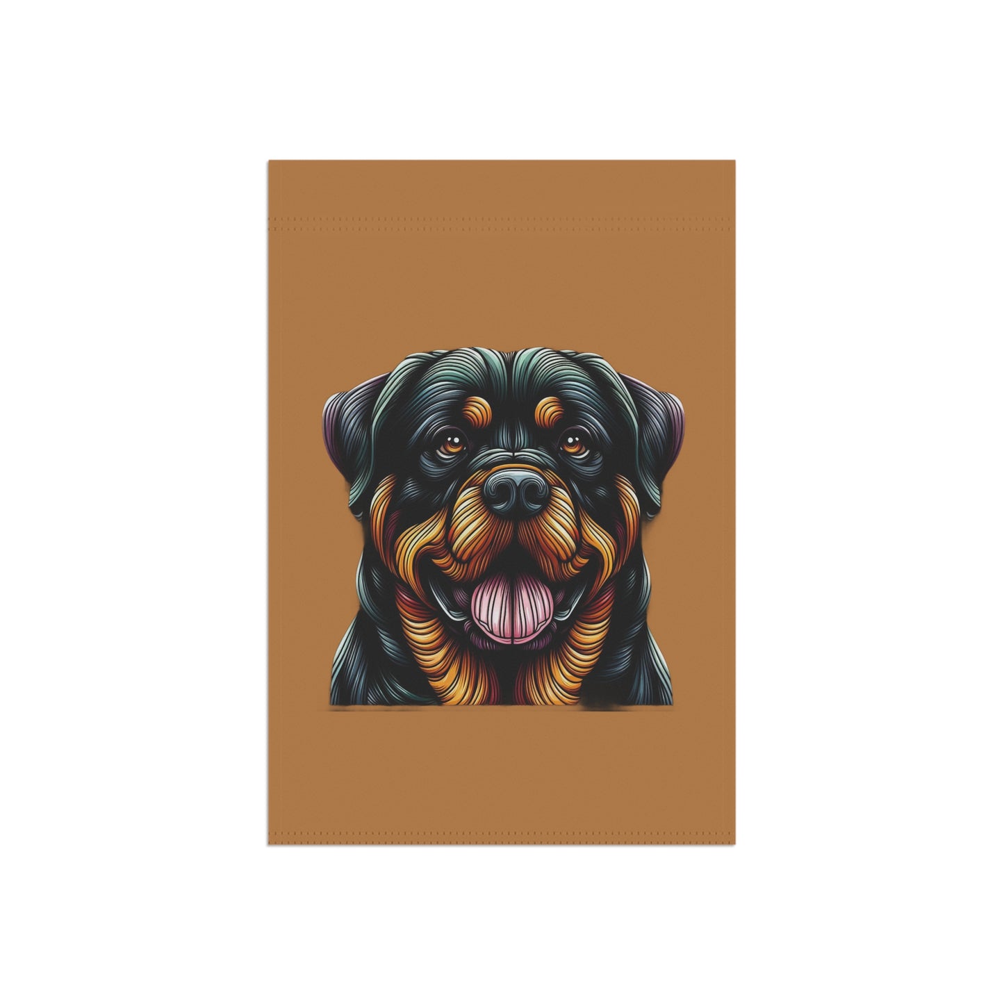 Rottweiler Garden Banner - Vibrant Dog Decor for Pet Lovers