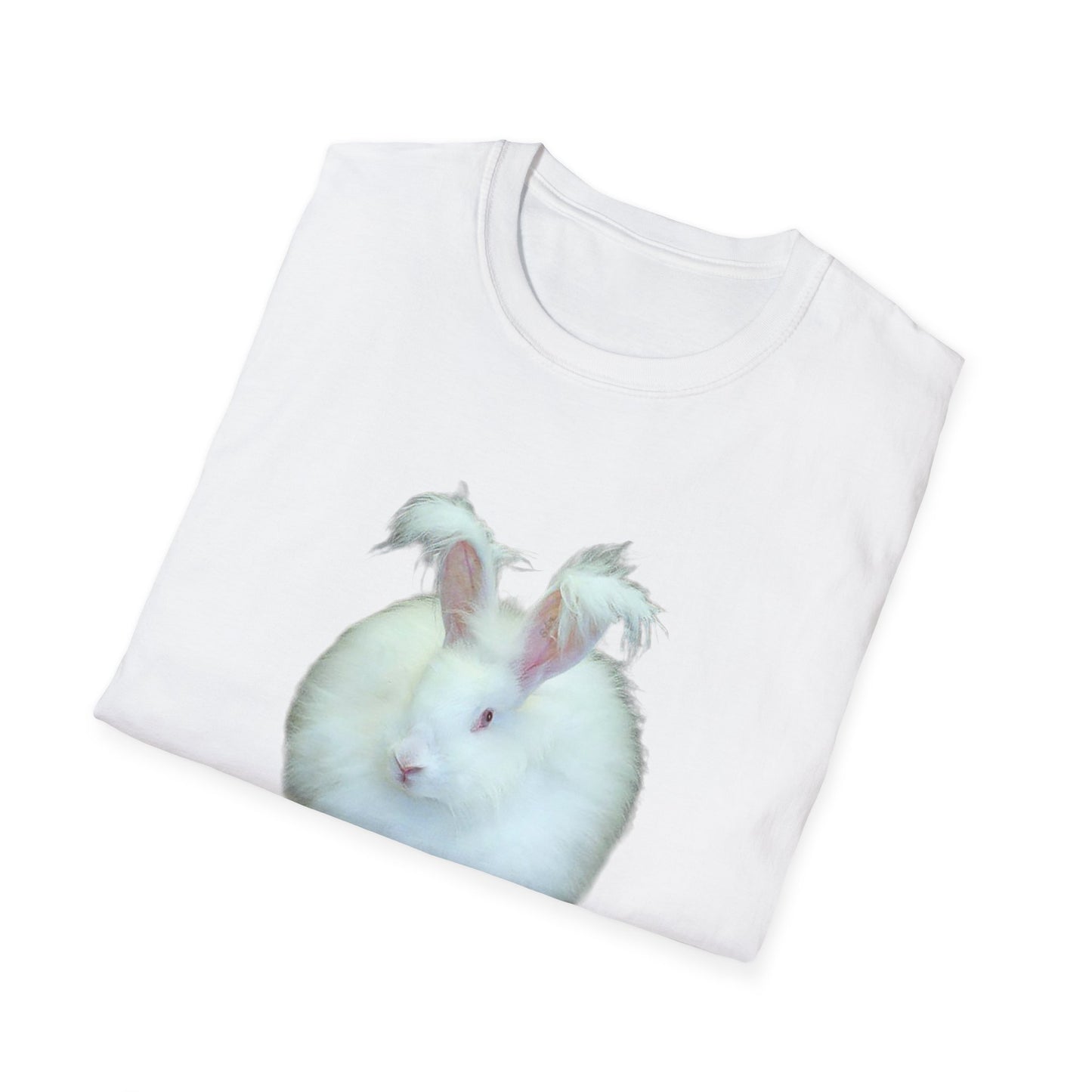 Angora Rabbit Unisex Softstyle T-Shirt