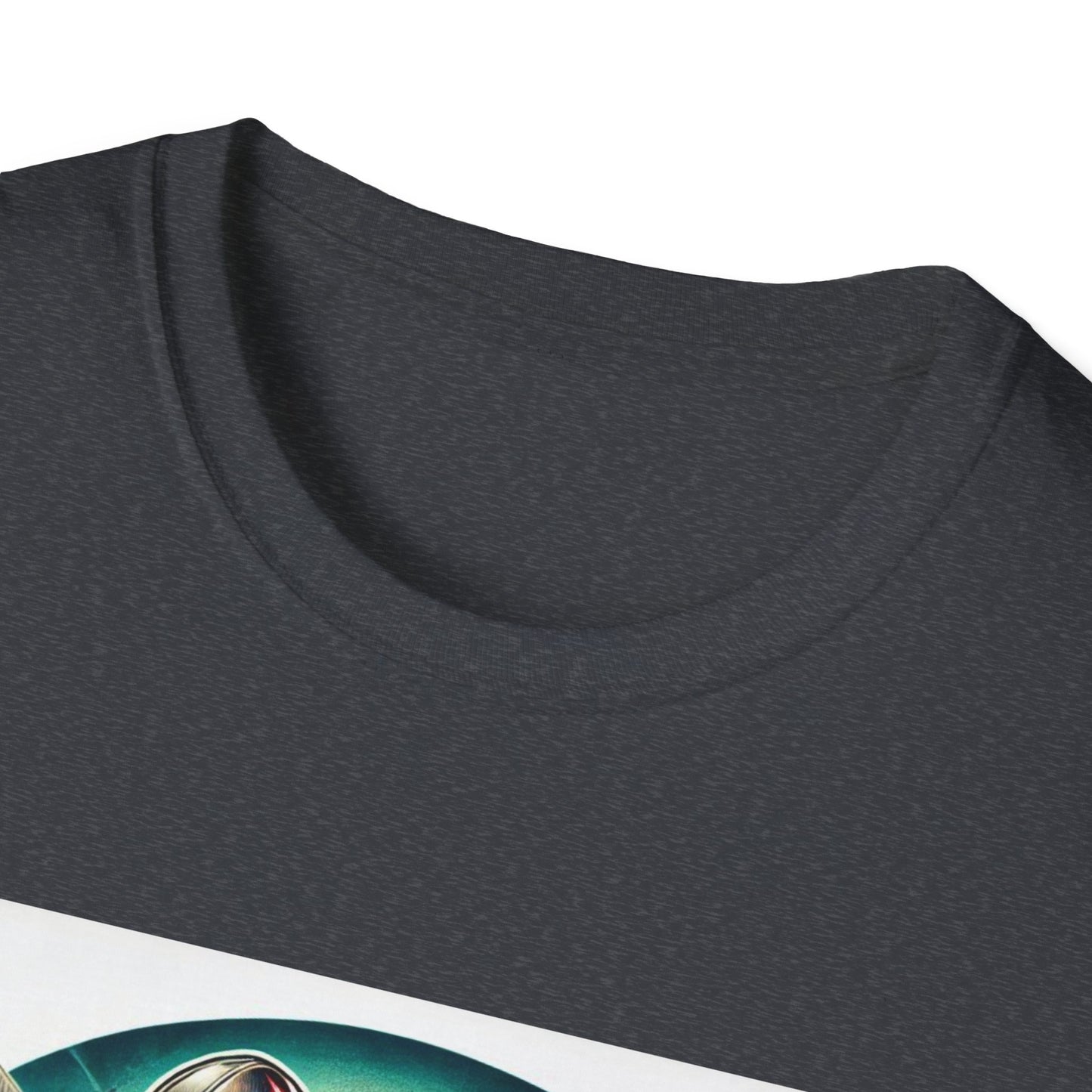 Professional Bull Riders 3D tattoo image featuring Albany City in New York State Unisex Softstyle T-Shirt