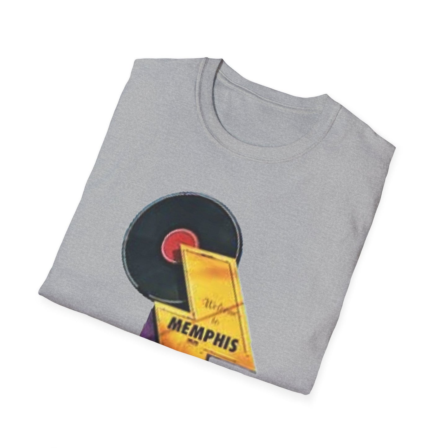 Retro Vintage Welcome to Memphis TN Unisex Softstyle T-Shirt