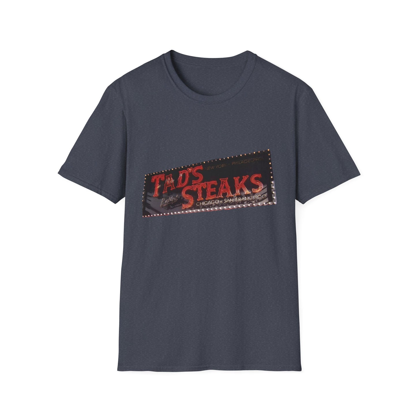 Tad's Steaks [gone] Times Square New York, NY Unisex Softstyle T-Shirt