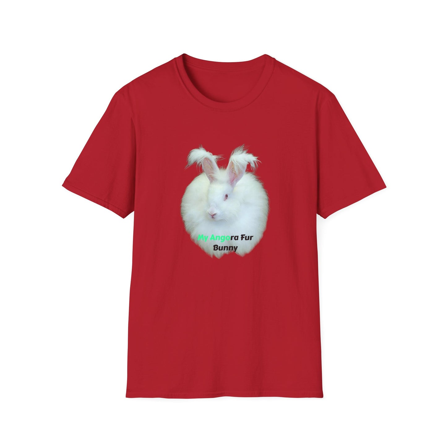 Angora Rabbit Unisex Softstyle T-Shirt