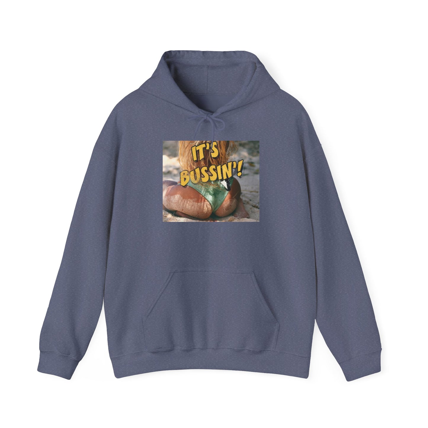 IT'S BUSSIN BEACH BOOTY Unisex Heavy Blend™ Hooded Sweatshirt