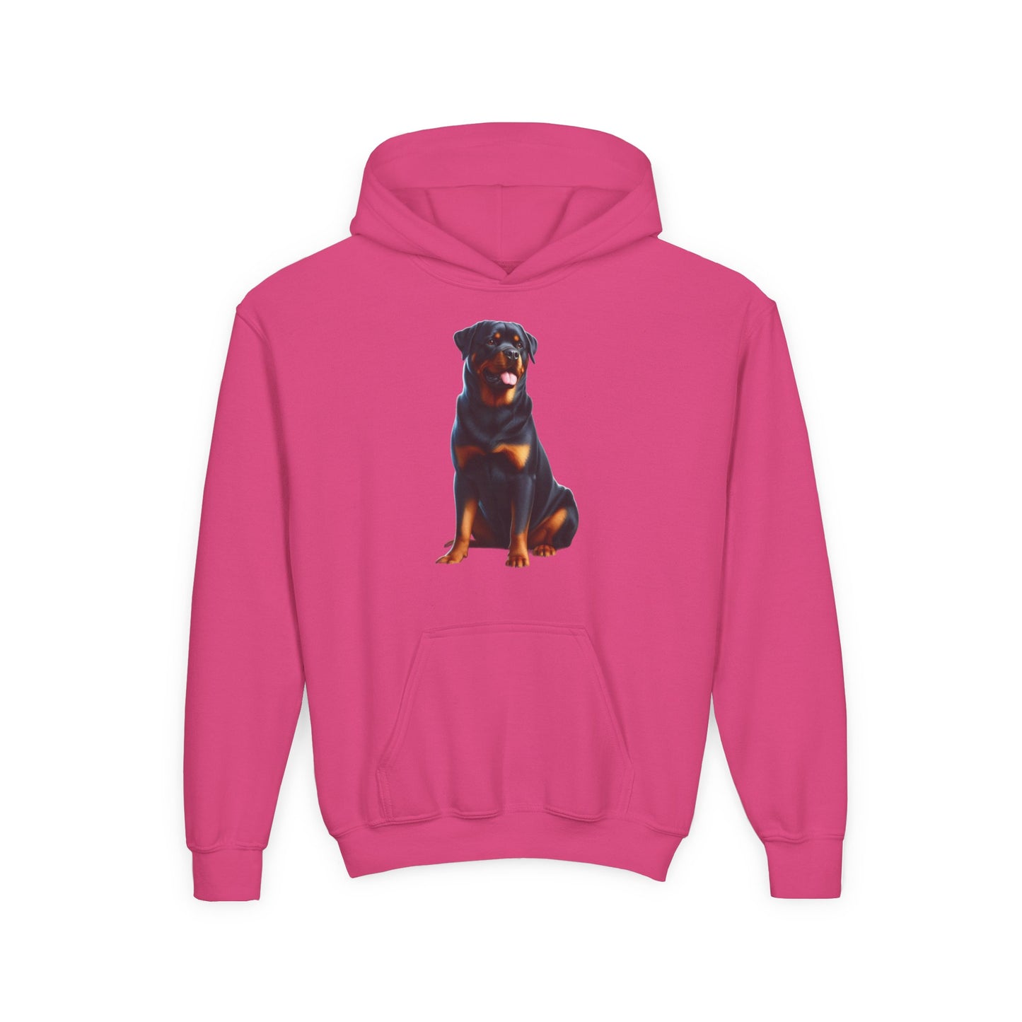 Rottweiler Youth Heavy Blend Hooded Sweatshirt