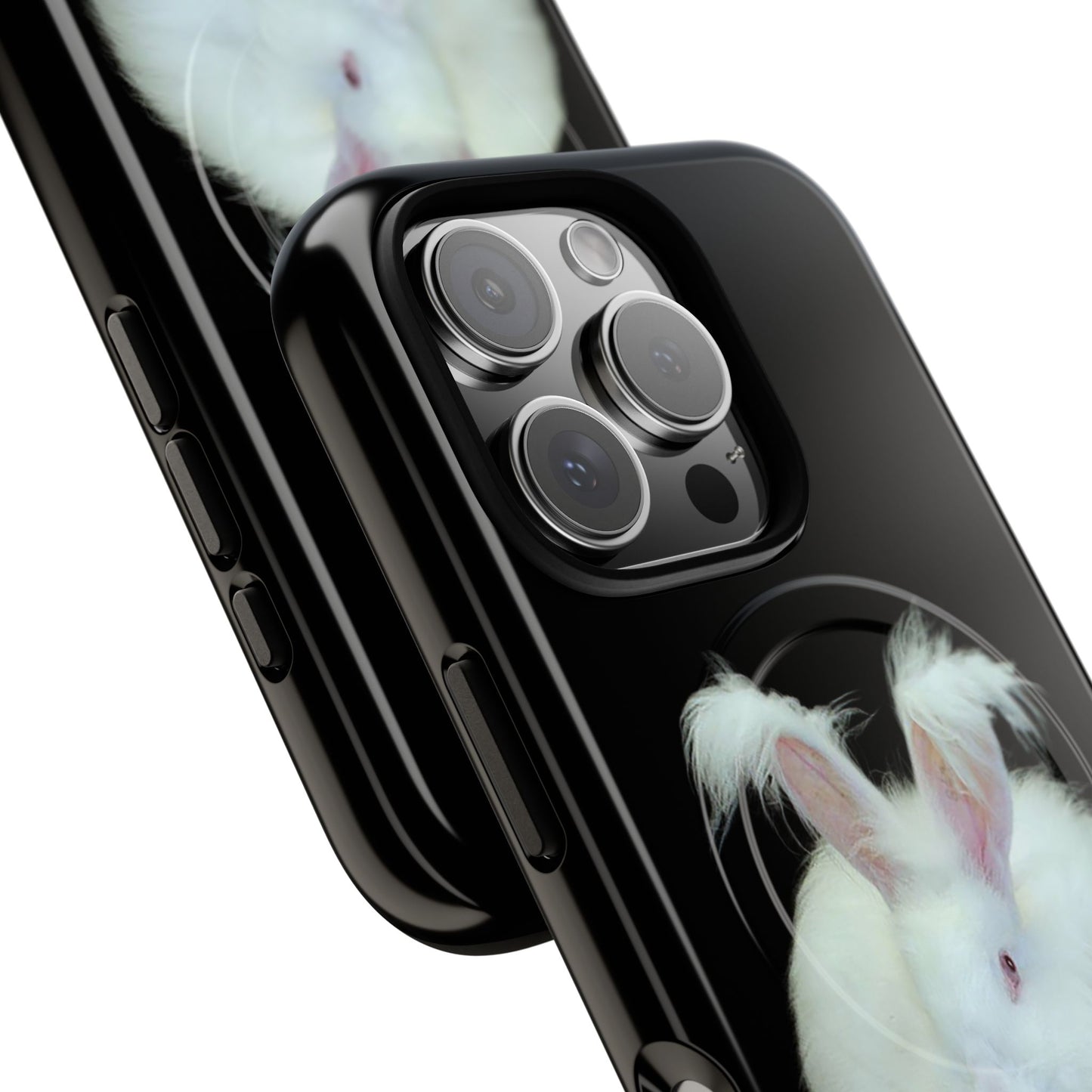 Angora Rabbit Tough Magnetic iPhone Cases
