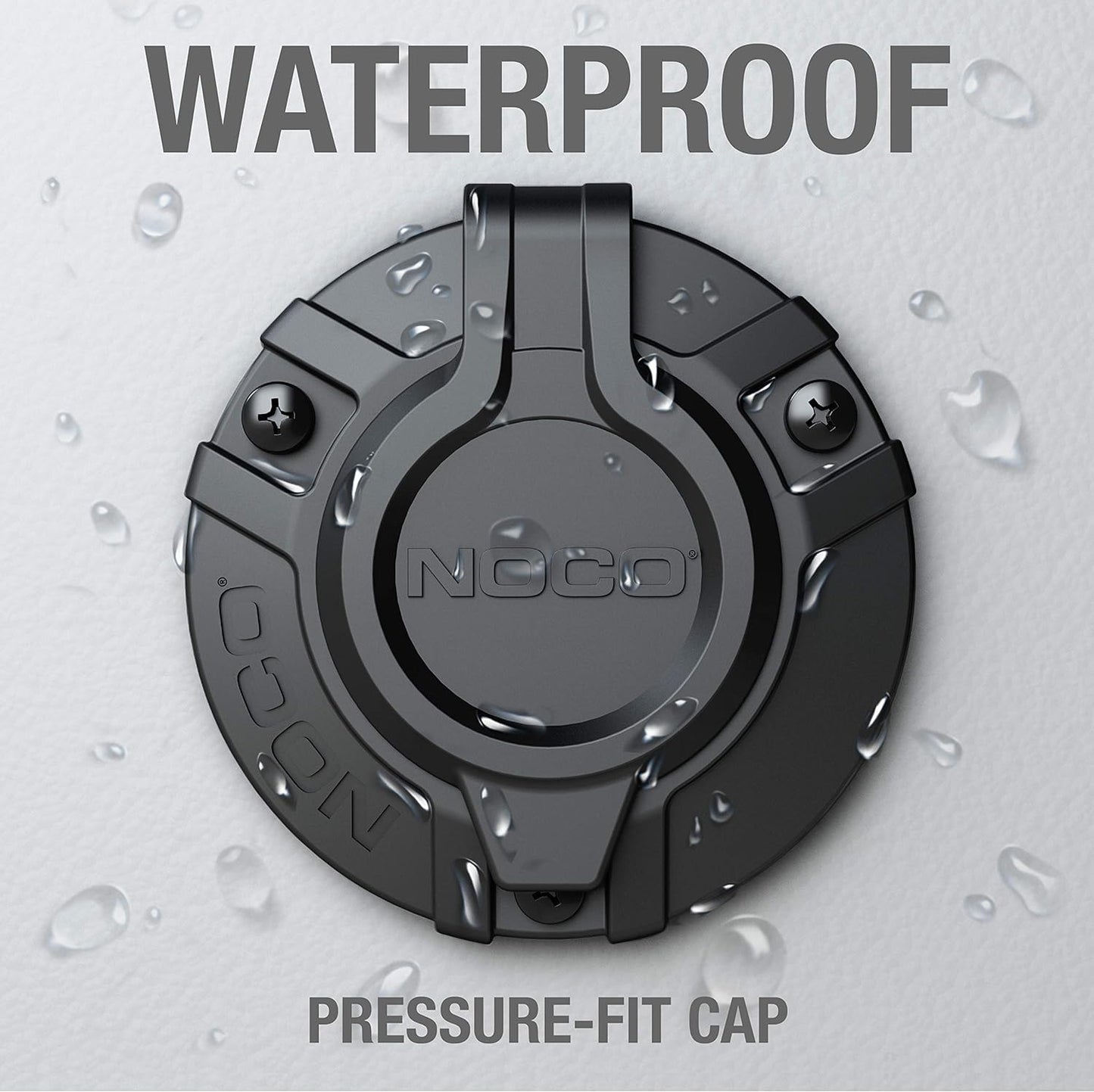 GCP1 15A AC Port Plug, 125V Power Inlet Socket, and Waterproof Electrical Outlet Receptacle Box with 16-Inch Integrated Outdoor Extension Cord